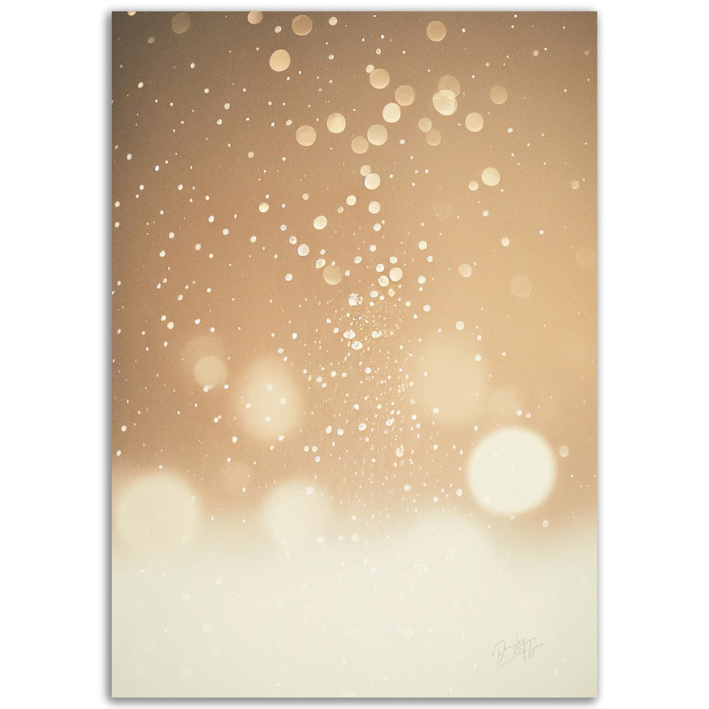 »Snow Falling« designposter