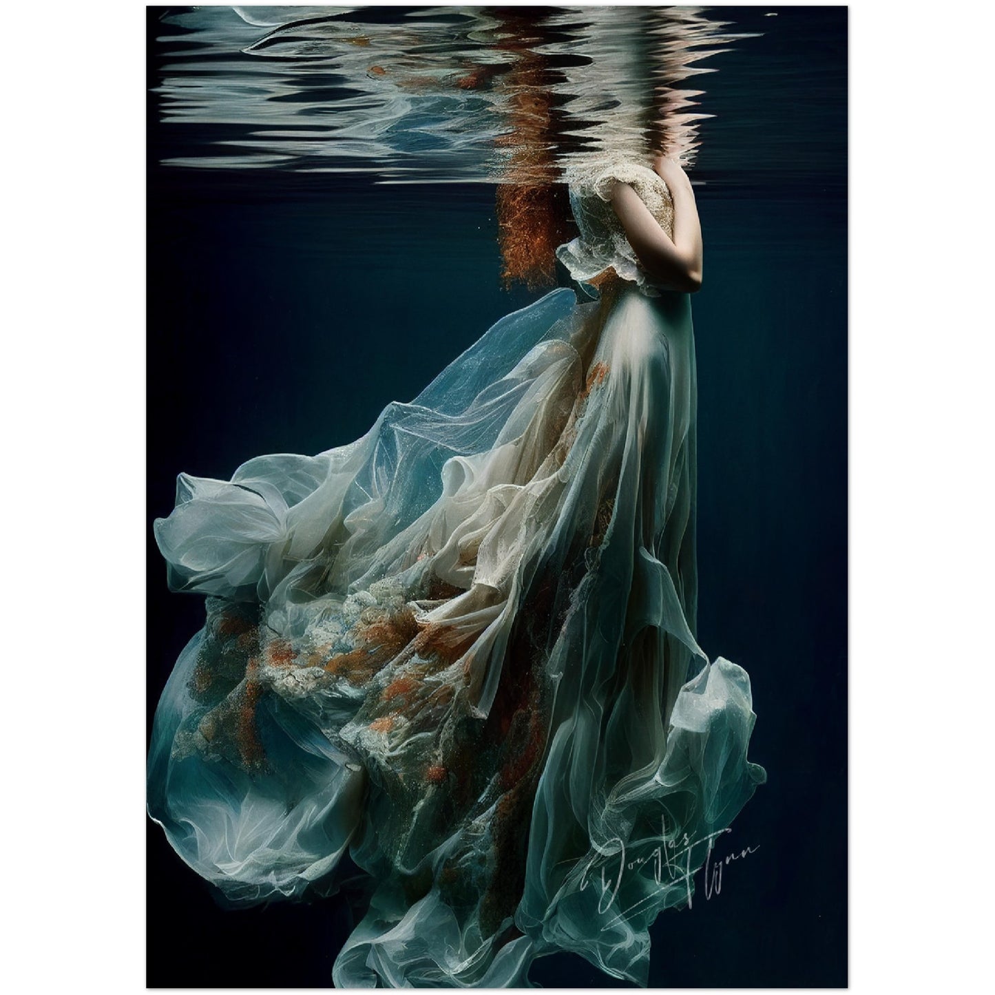 »Ariel's Oceanic Romance« retro poster