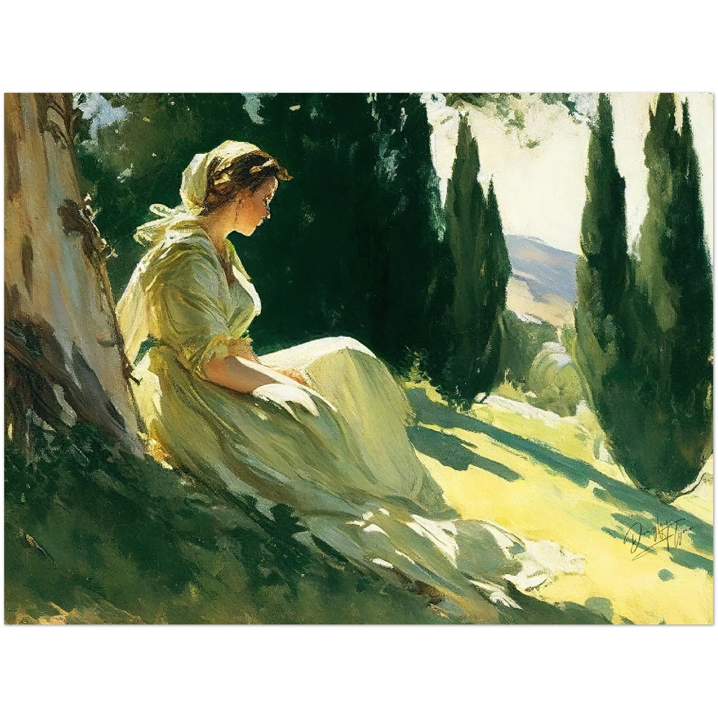 »Hillside Tranquility«