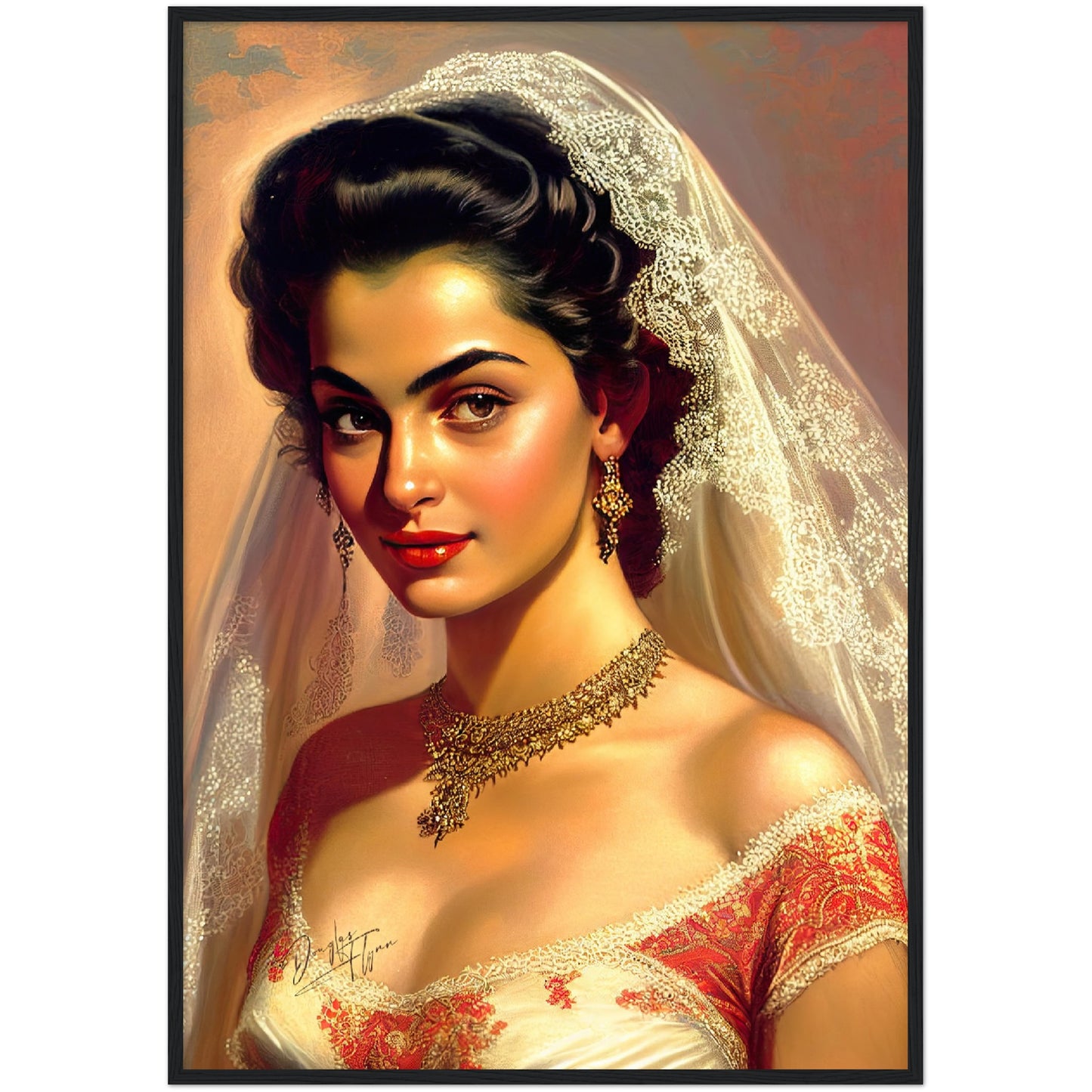 »Wedding Joy« retro poster