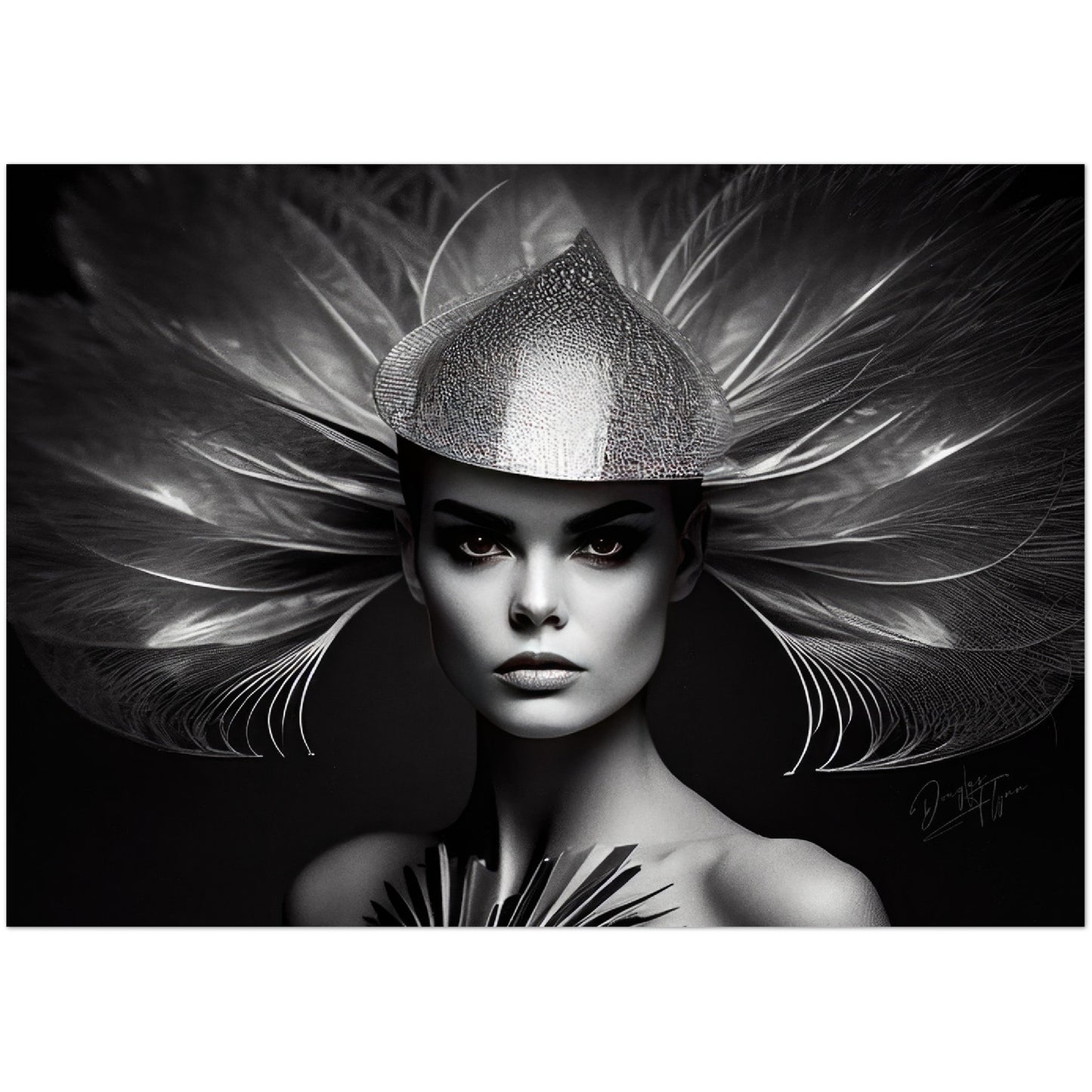 »Striking Sophistication« retro poster