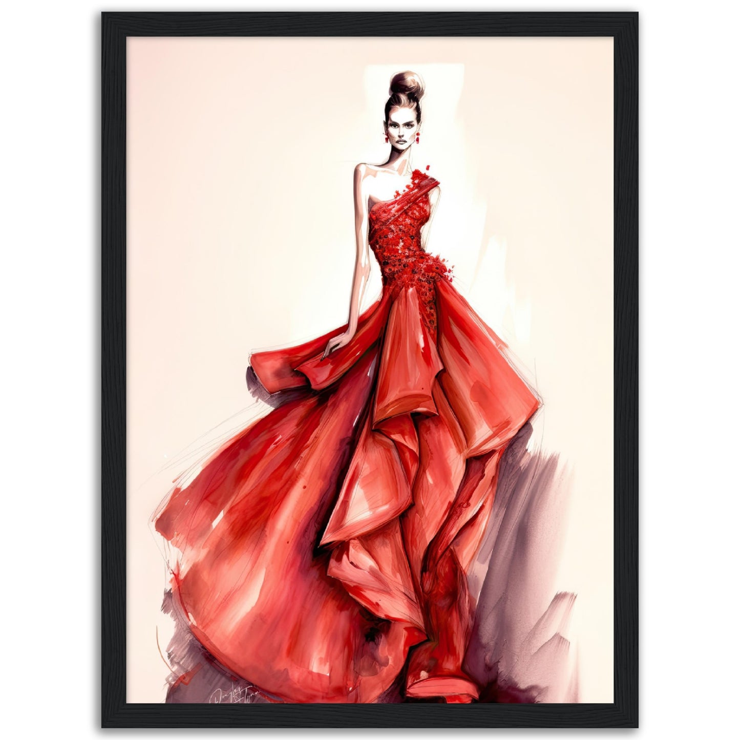 »Gowning Around« poster