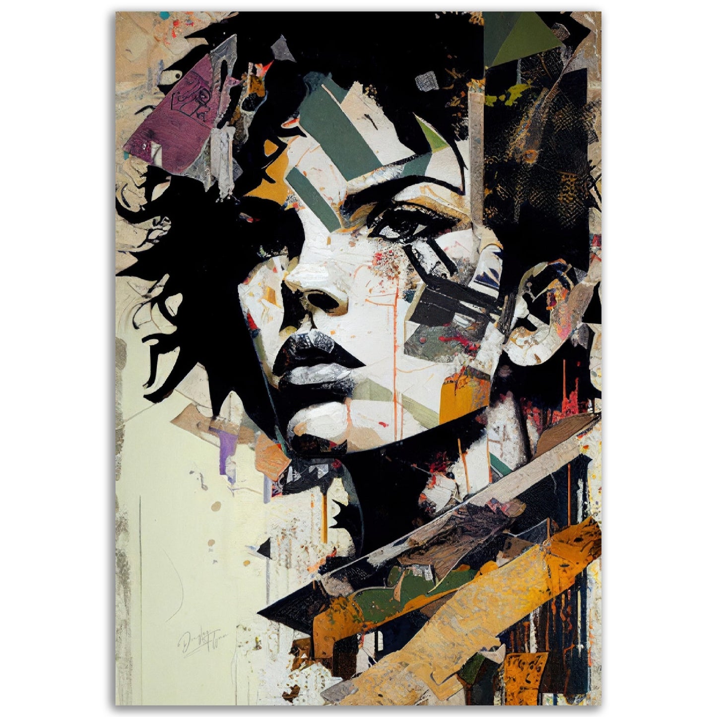 »Patchwork« retroposter