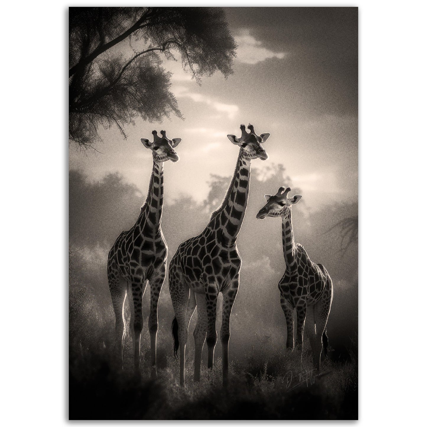 »Tall and Graceful« poster