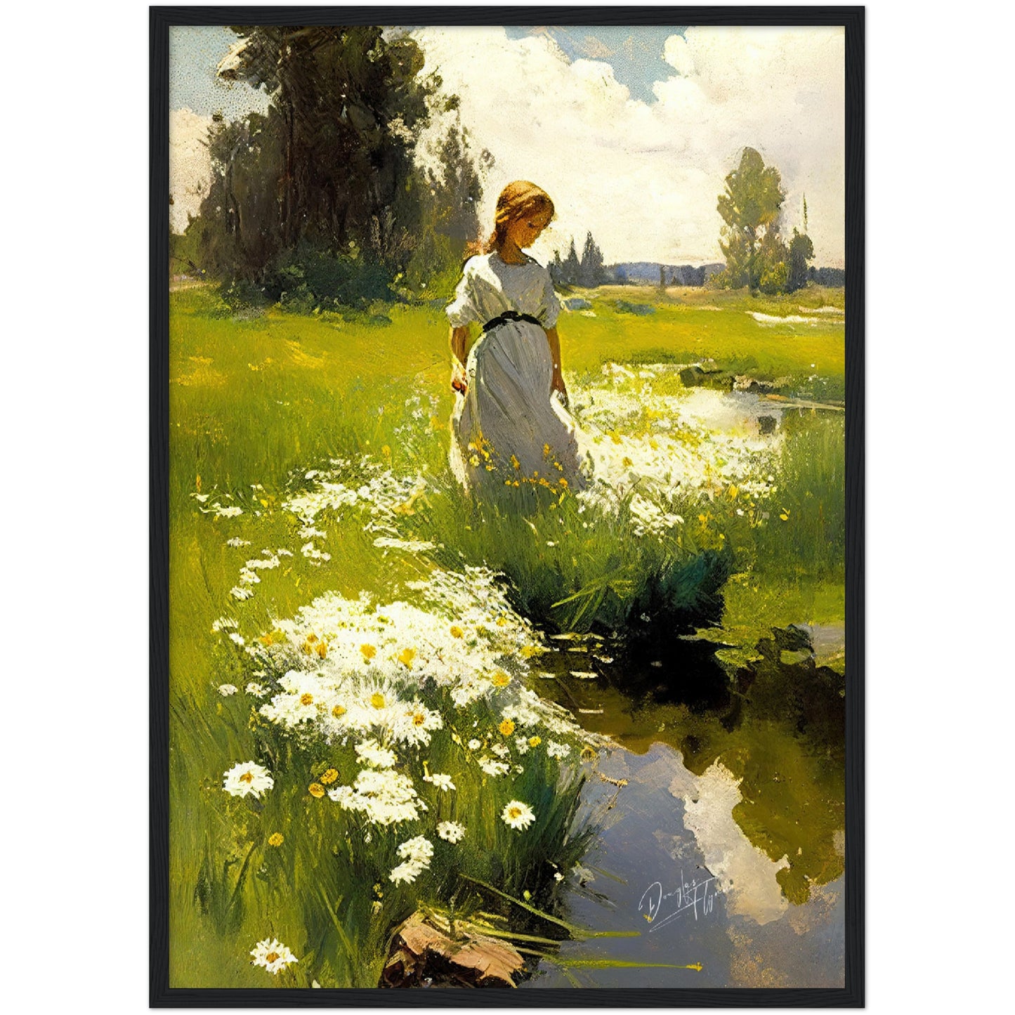 »Isabella, summerday« retro poster