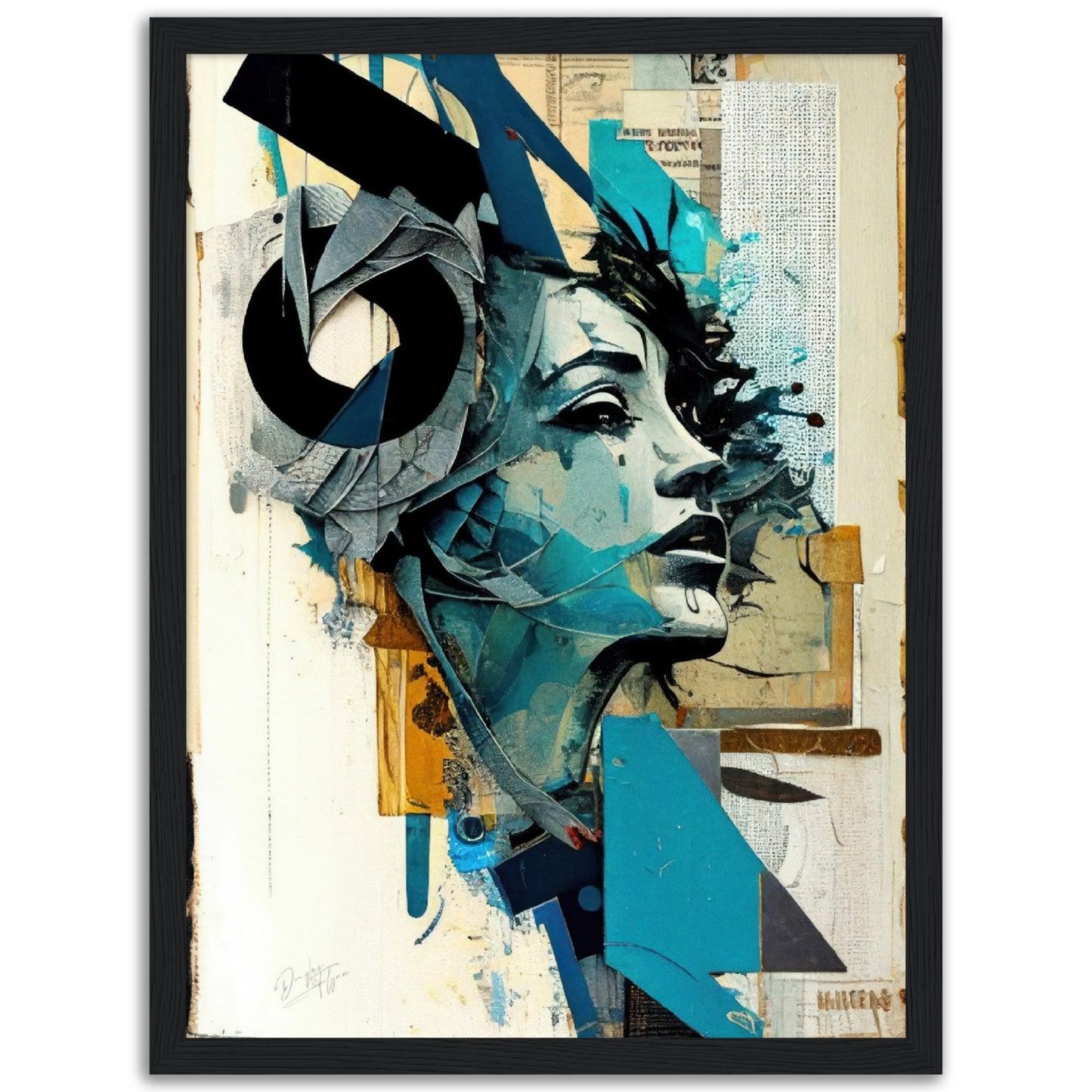 »Portrait Medley« retroposter