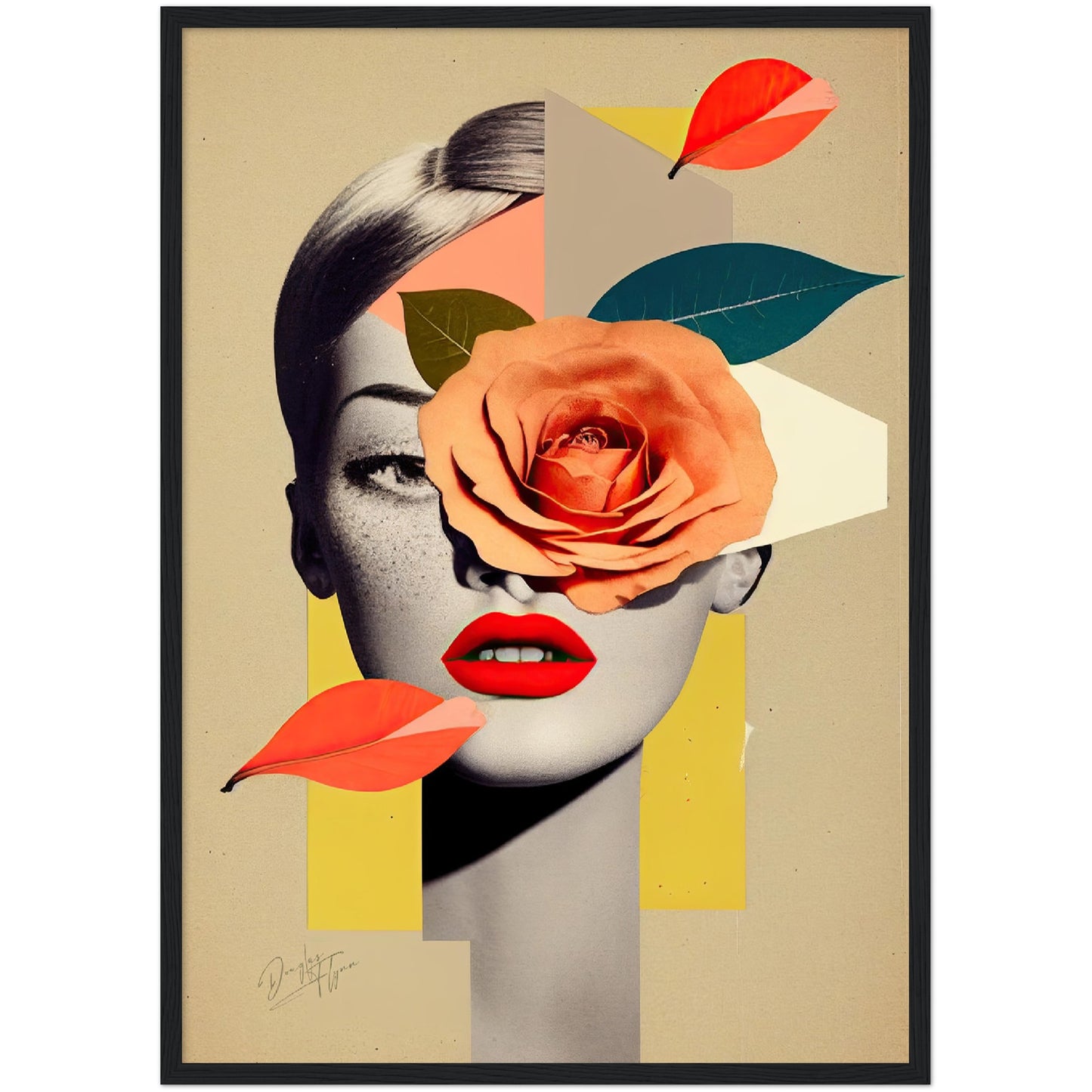 »Otherworldly Symphony« retro poster