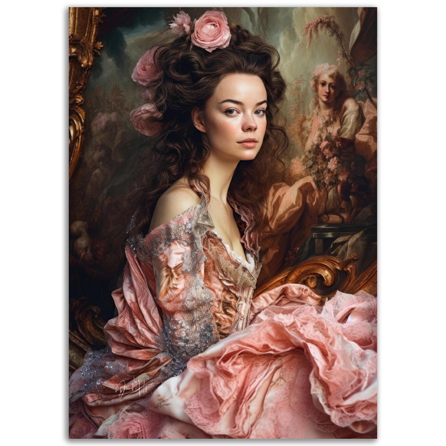 »Mesmerizing Rococo Enchantments« poster
