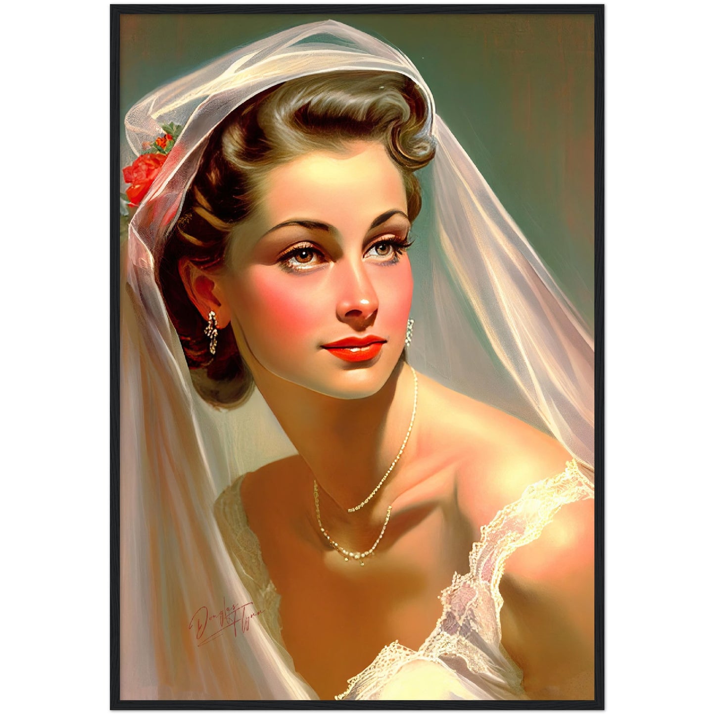 »Bride Dreams« retro poster