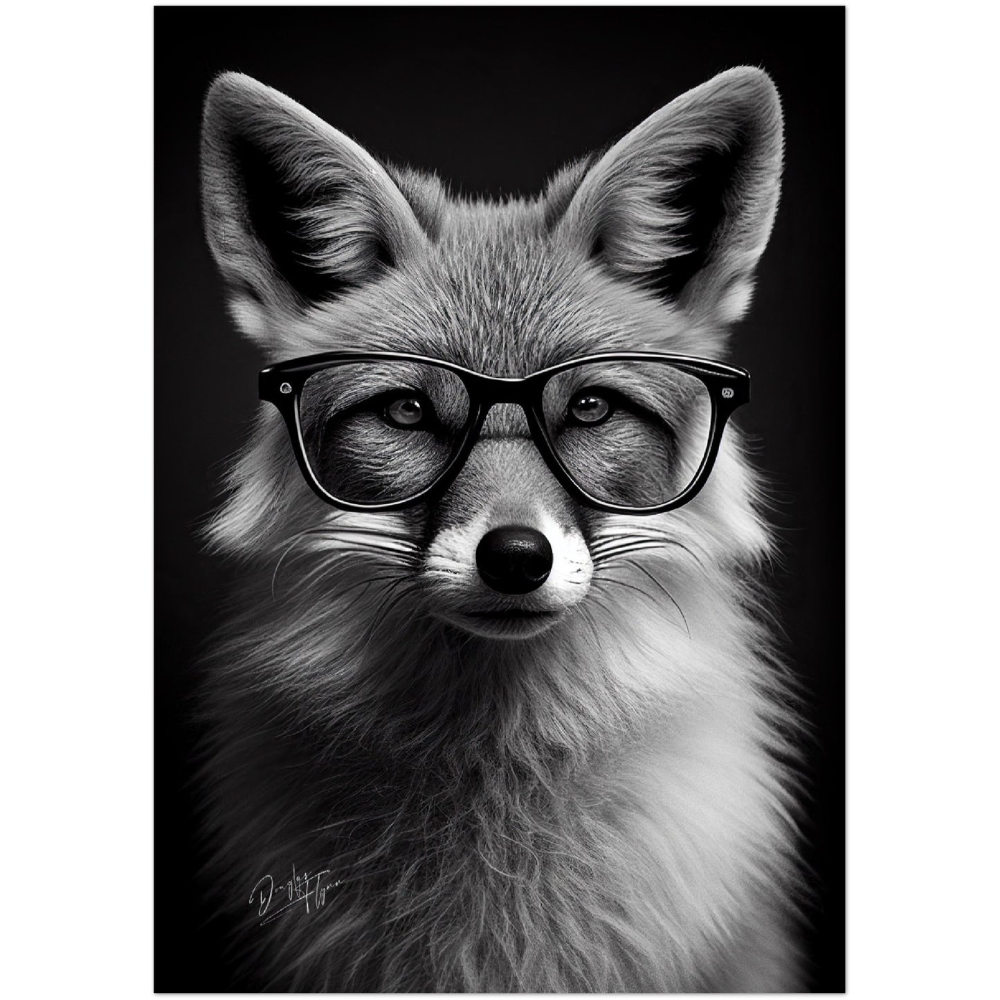 »Brush-tailed Slicker« retro poster