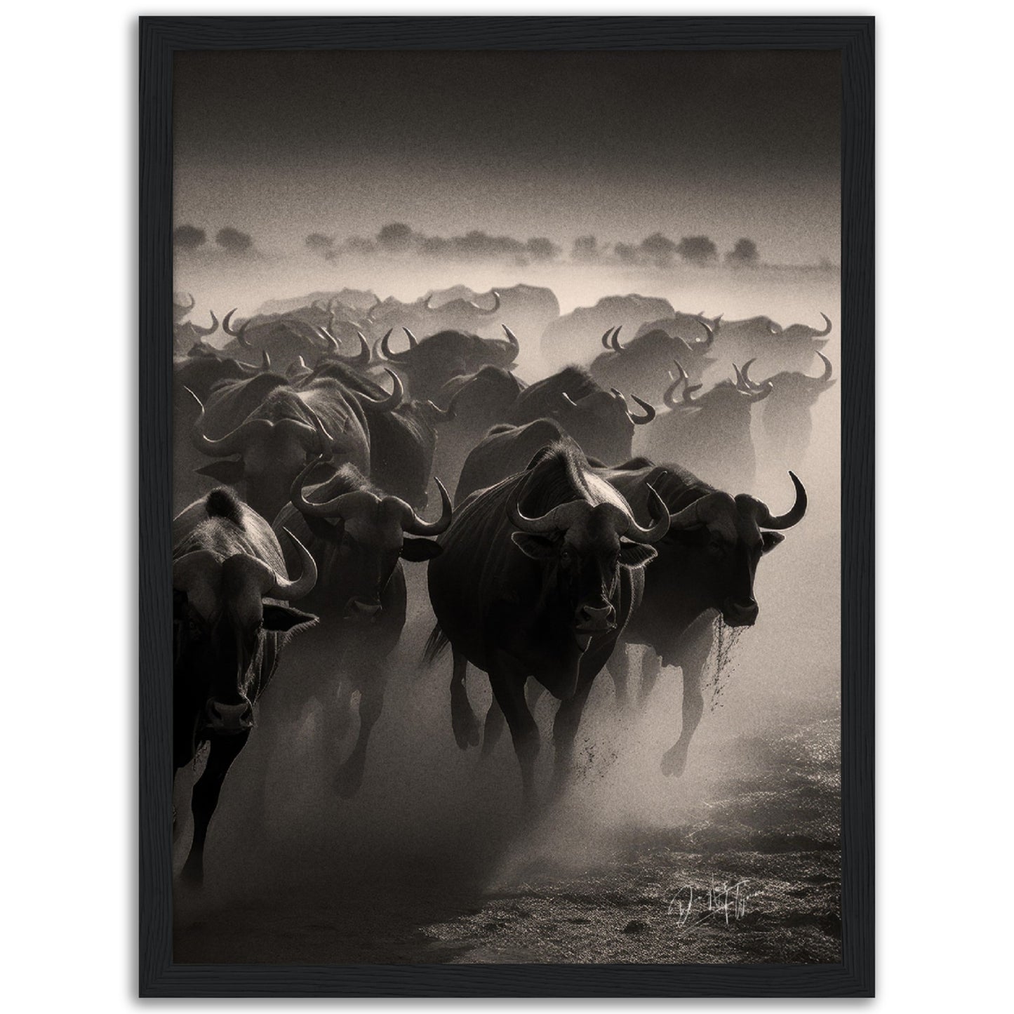 »Thundering Hooves« poster