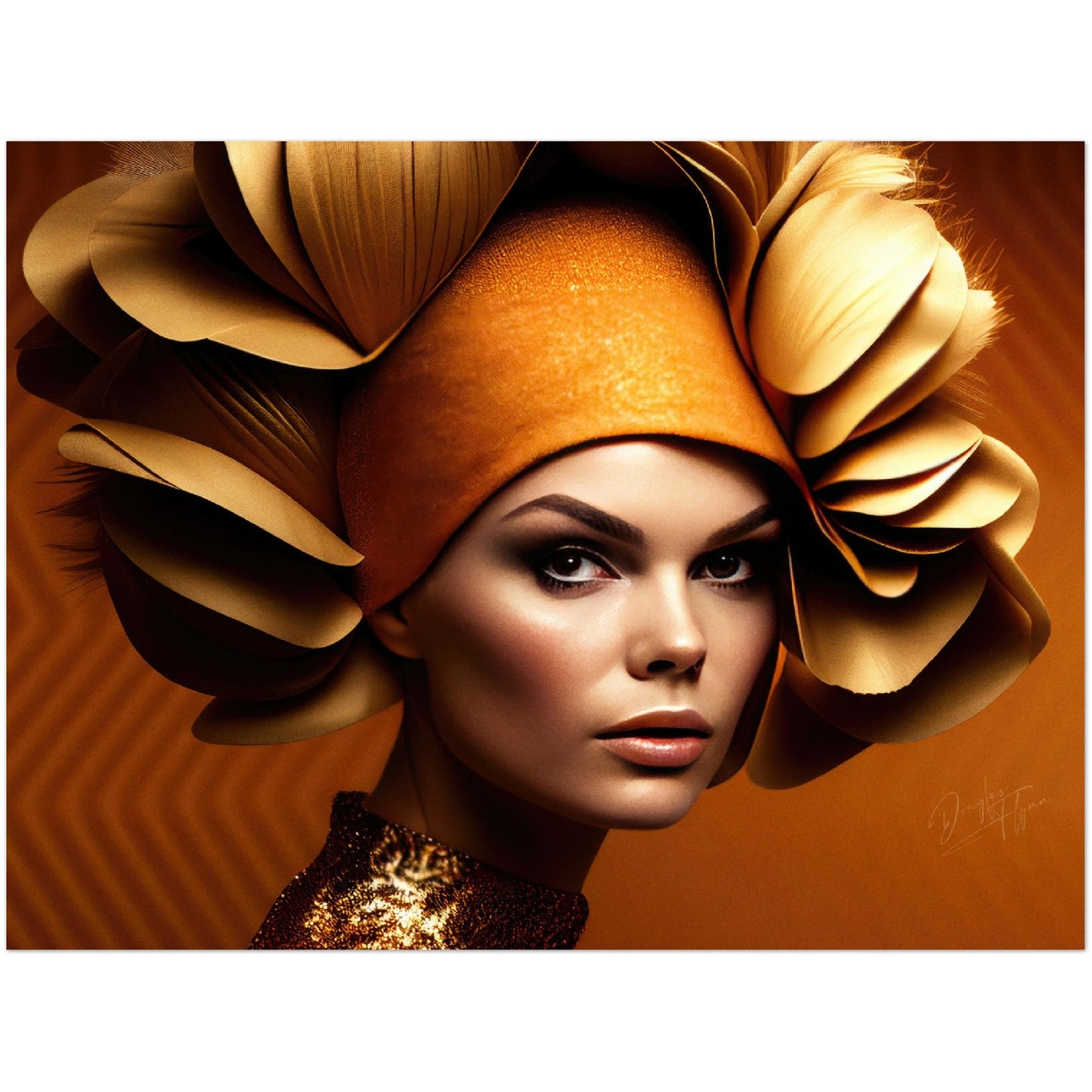 »Vibrant Vivaciousness « retro poster