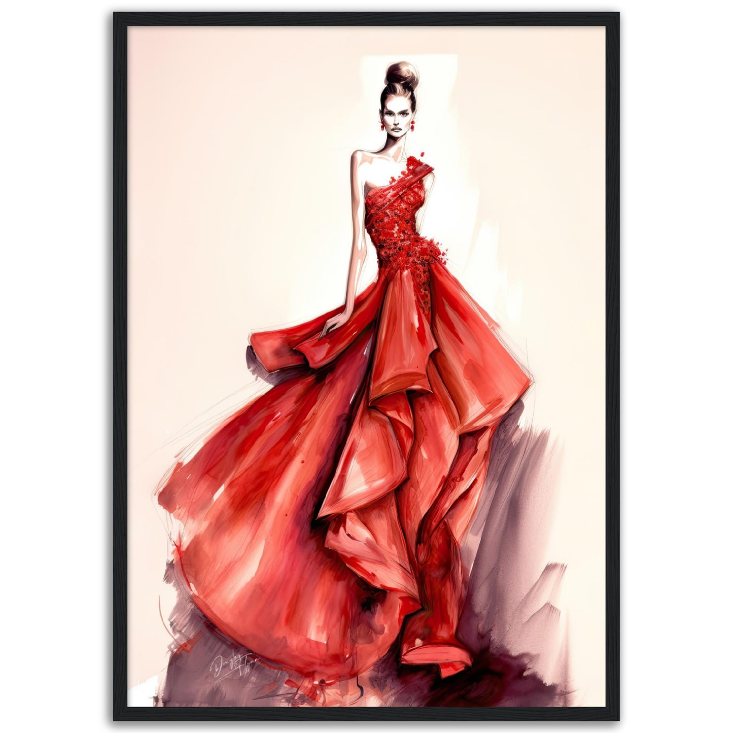 »Gowning Around« poster