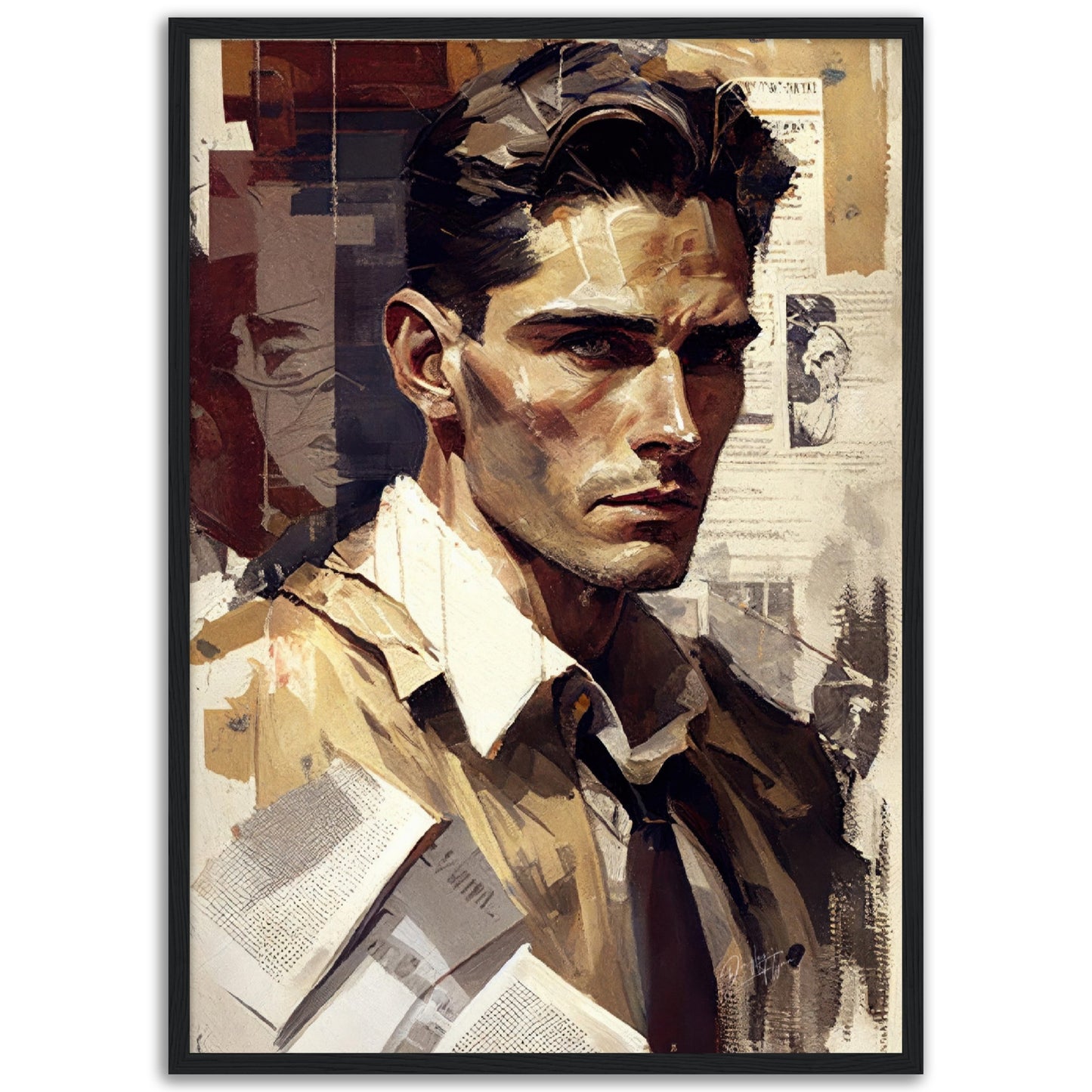 »Identity Impression« retroposter