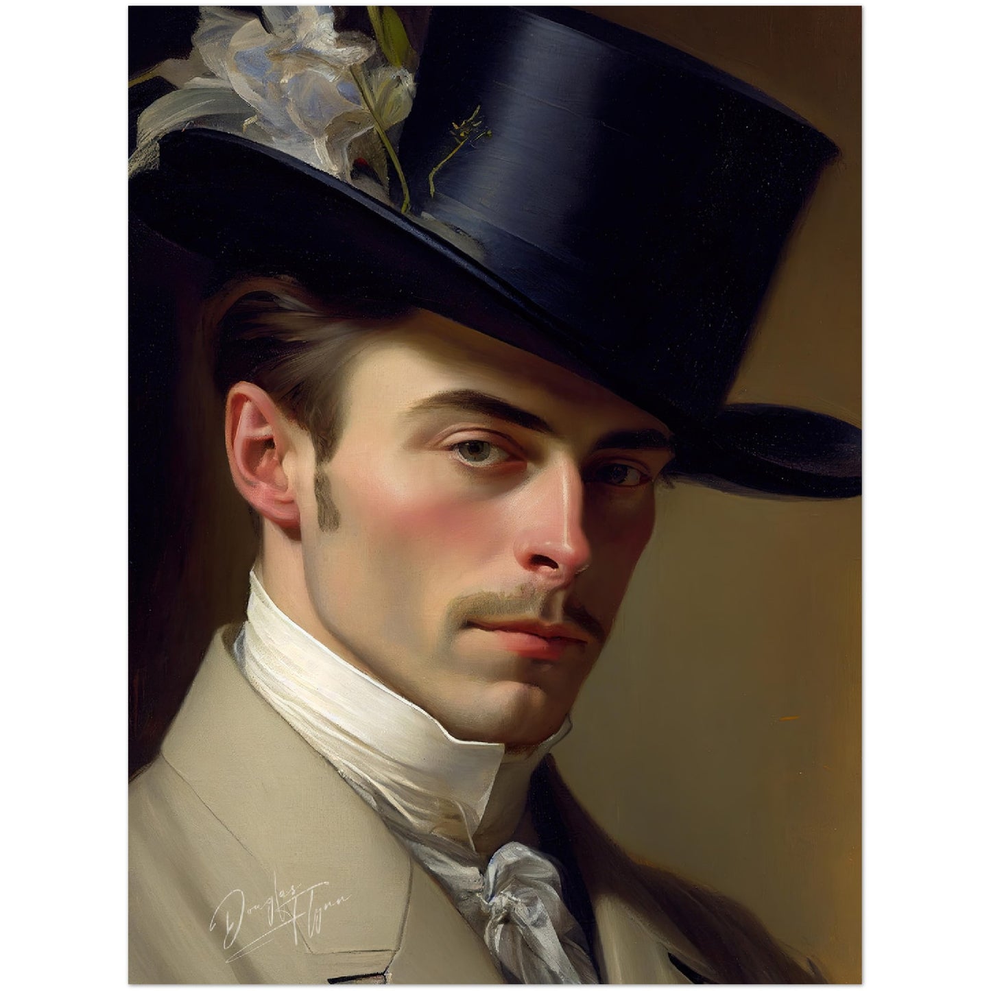 »The Dapper Don«retro poster