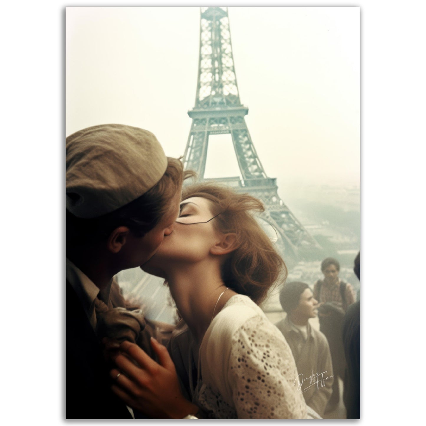 »A Moment in Time« retroposter