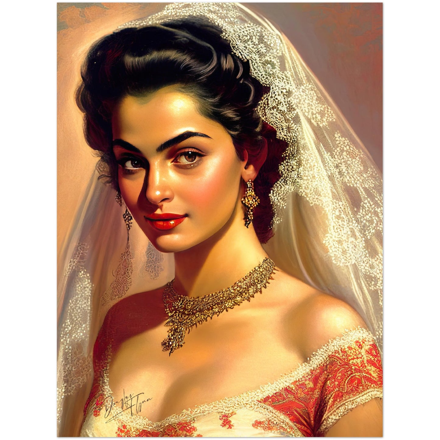 »Wedding Joy« retro poster