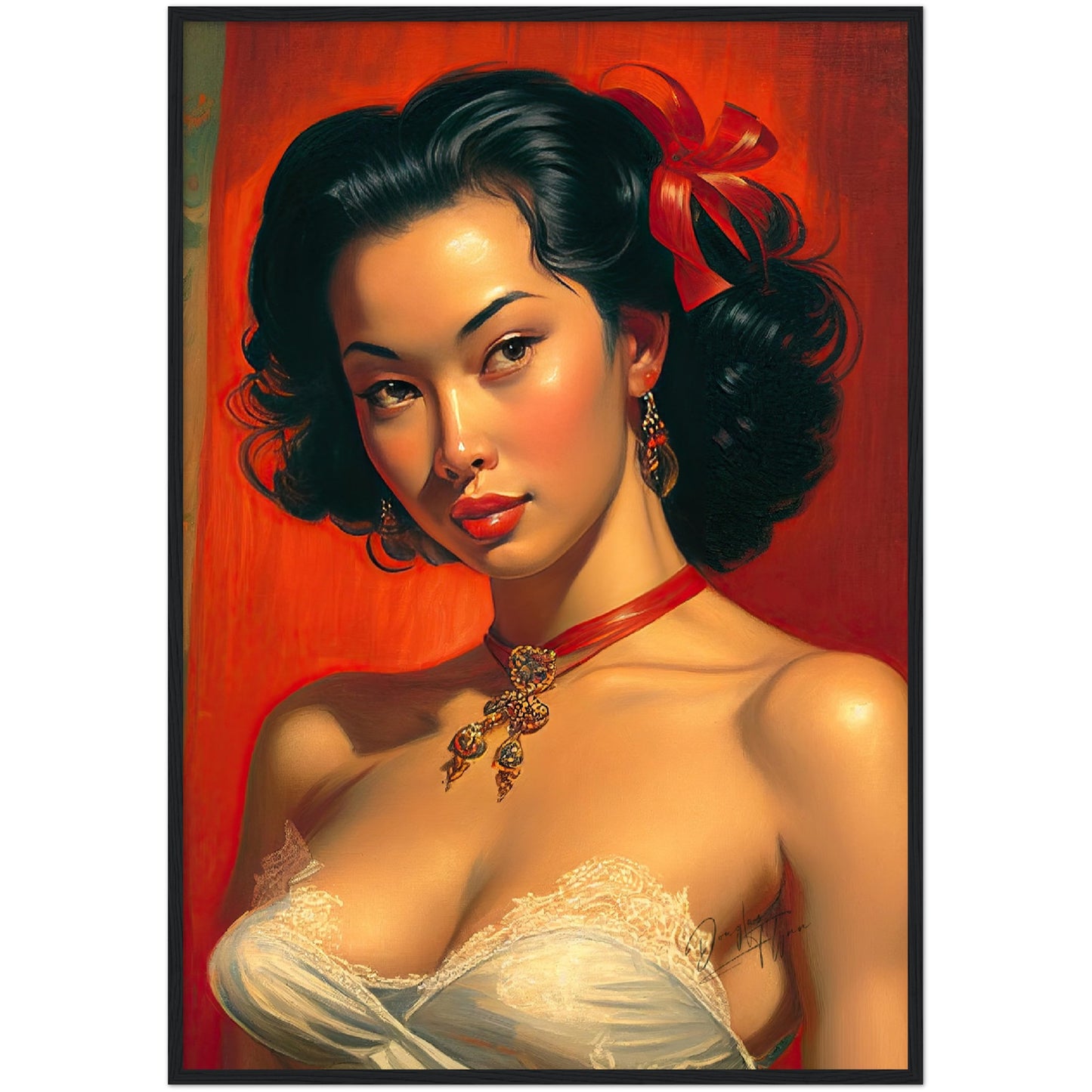 »Diamond Dreamer« retro poster