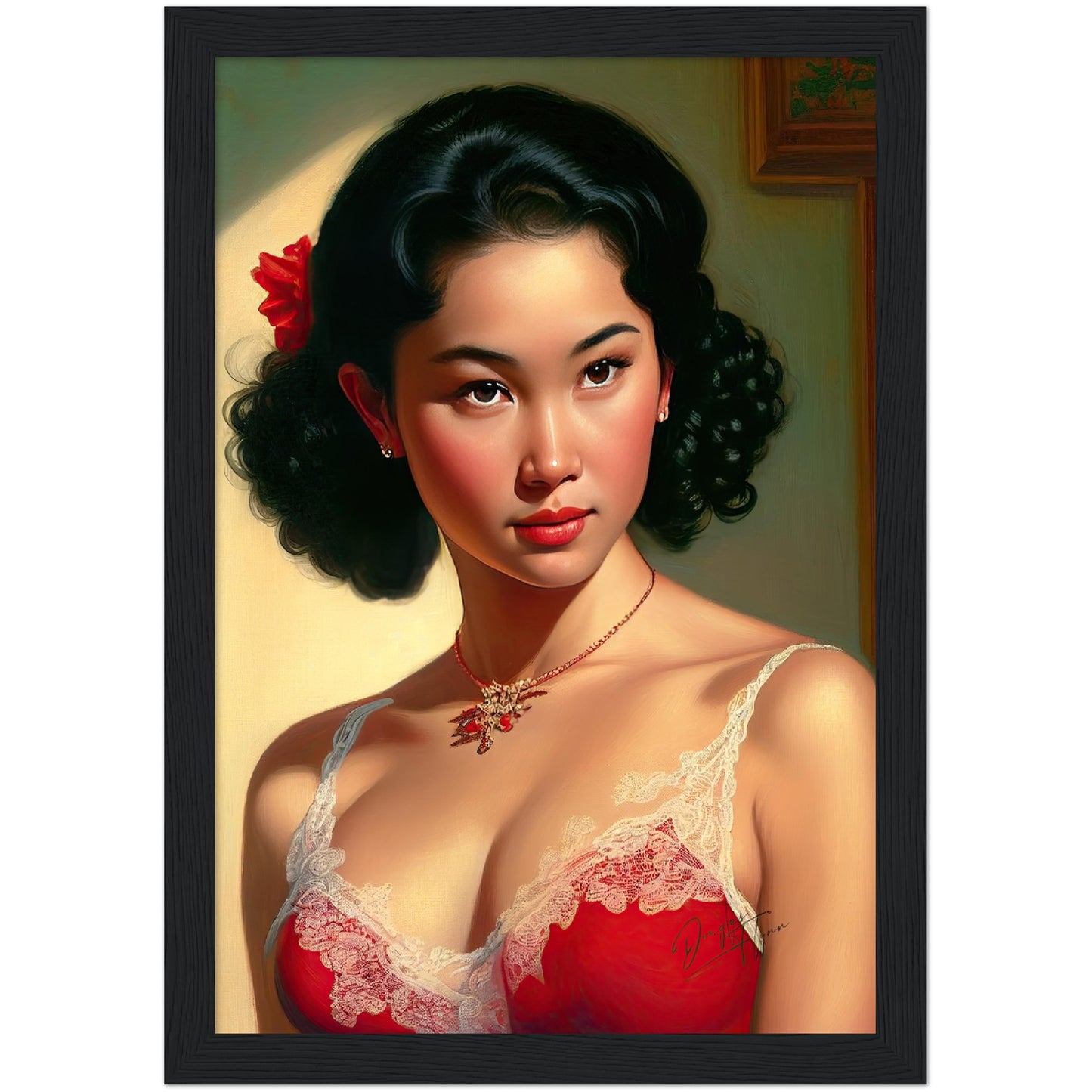 »Cancan Craze« retro poster