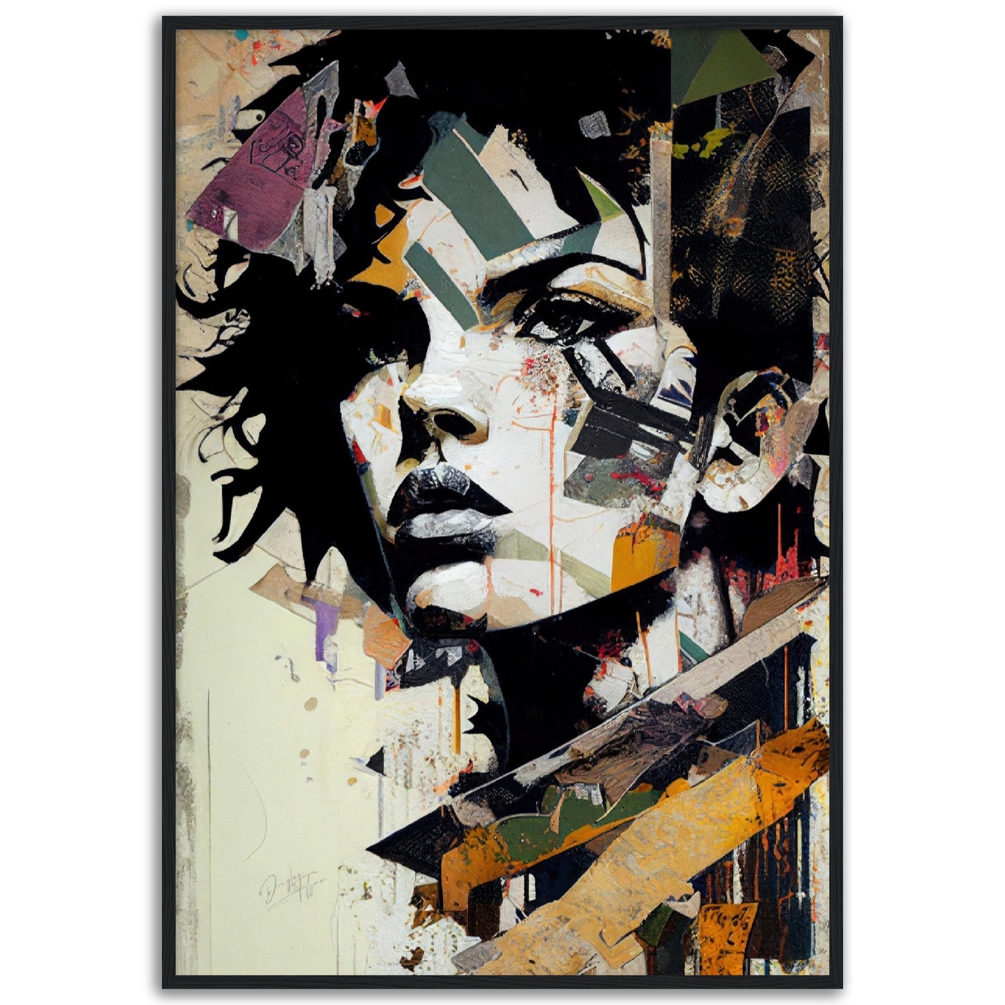 »Patchwork« retroposter