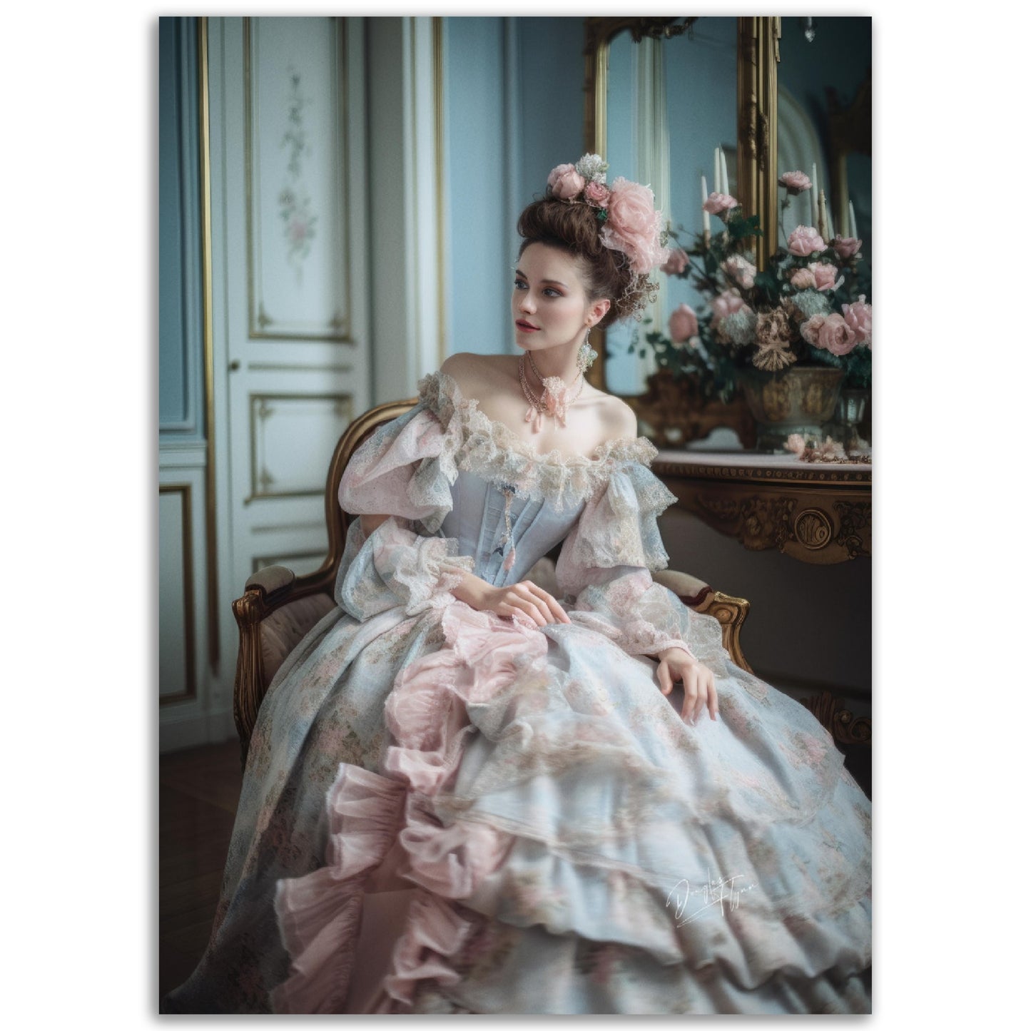 »Dreamy Rococo Escapes« poster