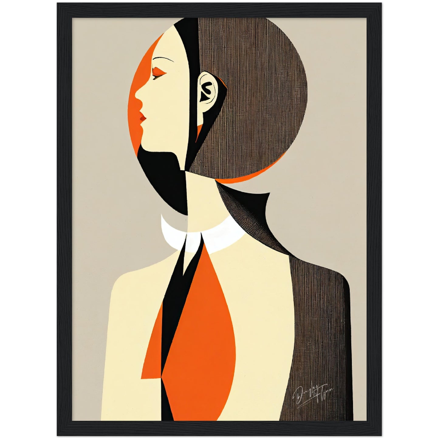 »The Strength of Female Connections« retro poster