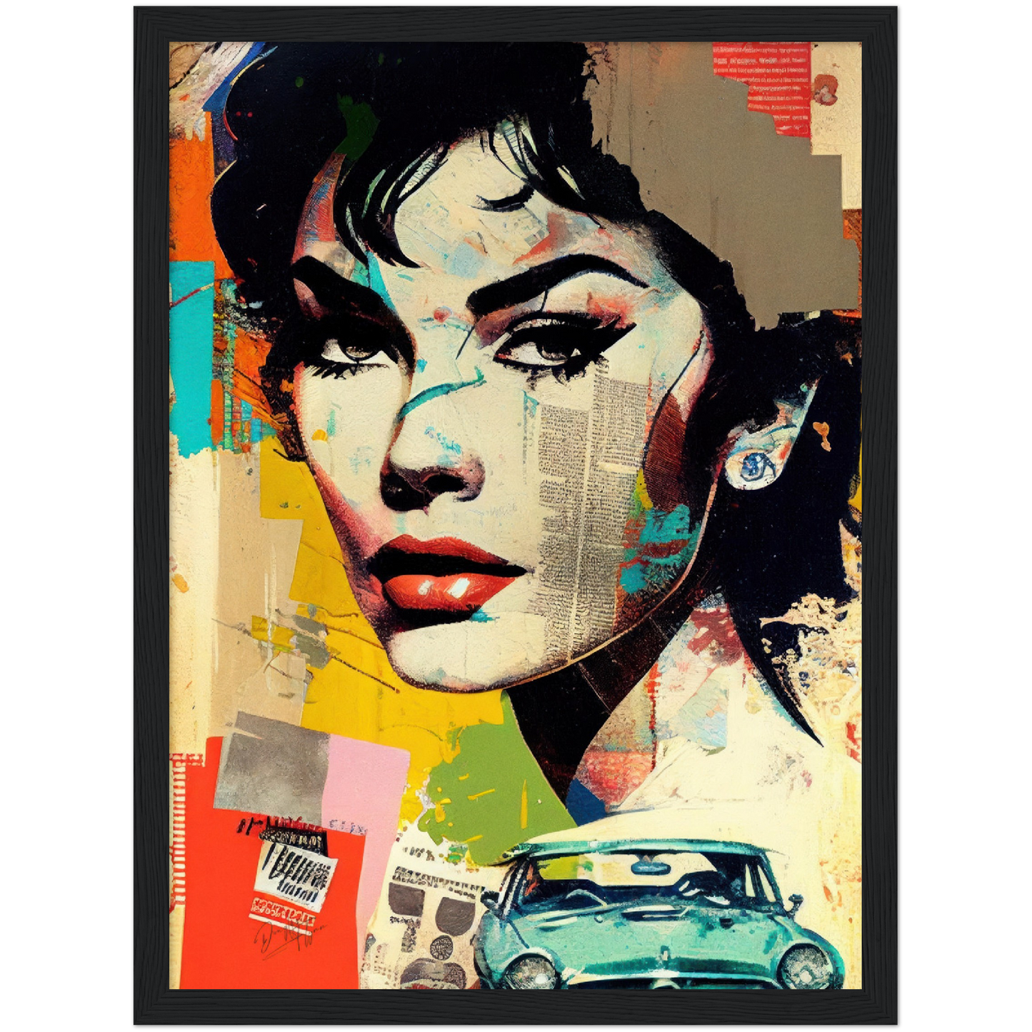 »Identity Mix« retroposter