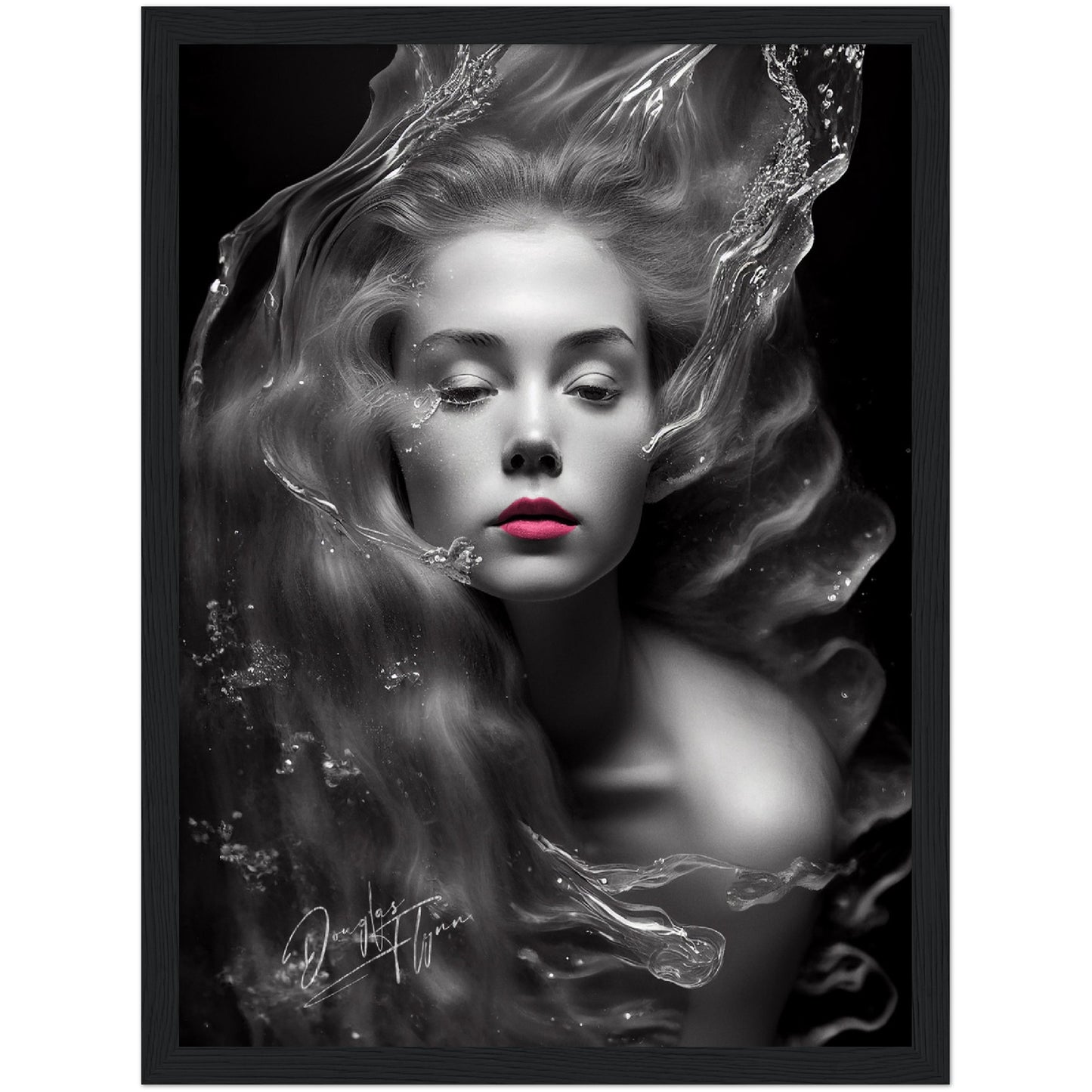 »Ocean Photoshoot« retro poster