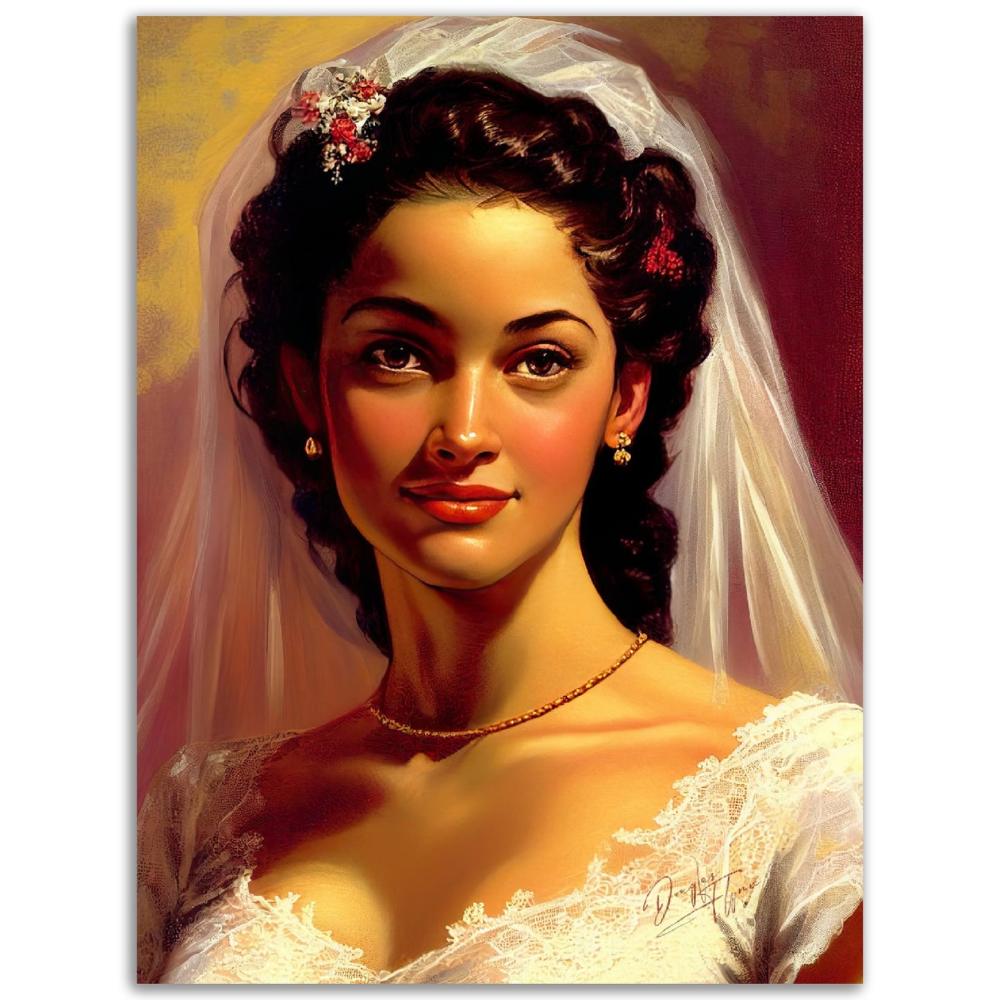 »Vintage Love« retro poster