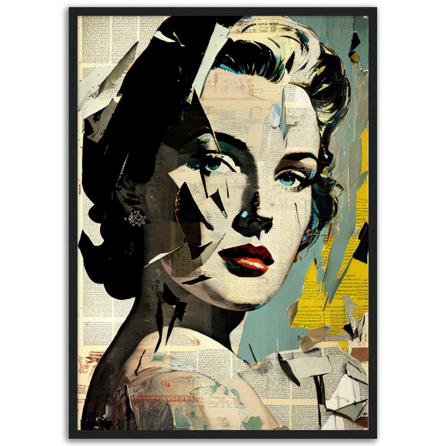 »Kaleidoscope« retroposter