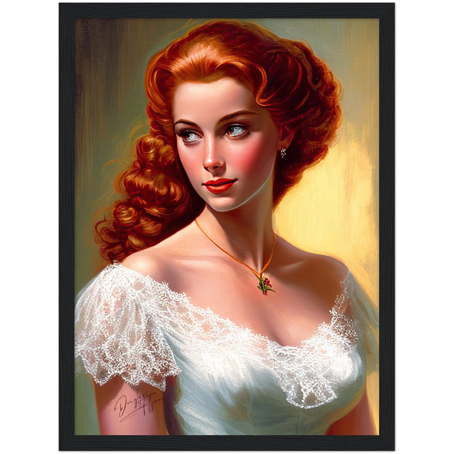 »Romance and Love« retro poster