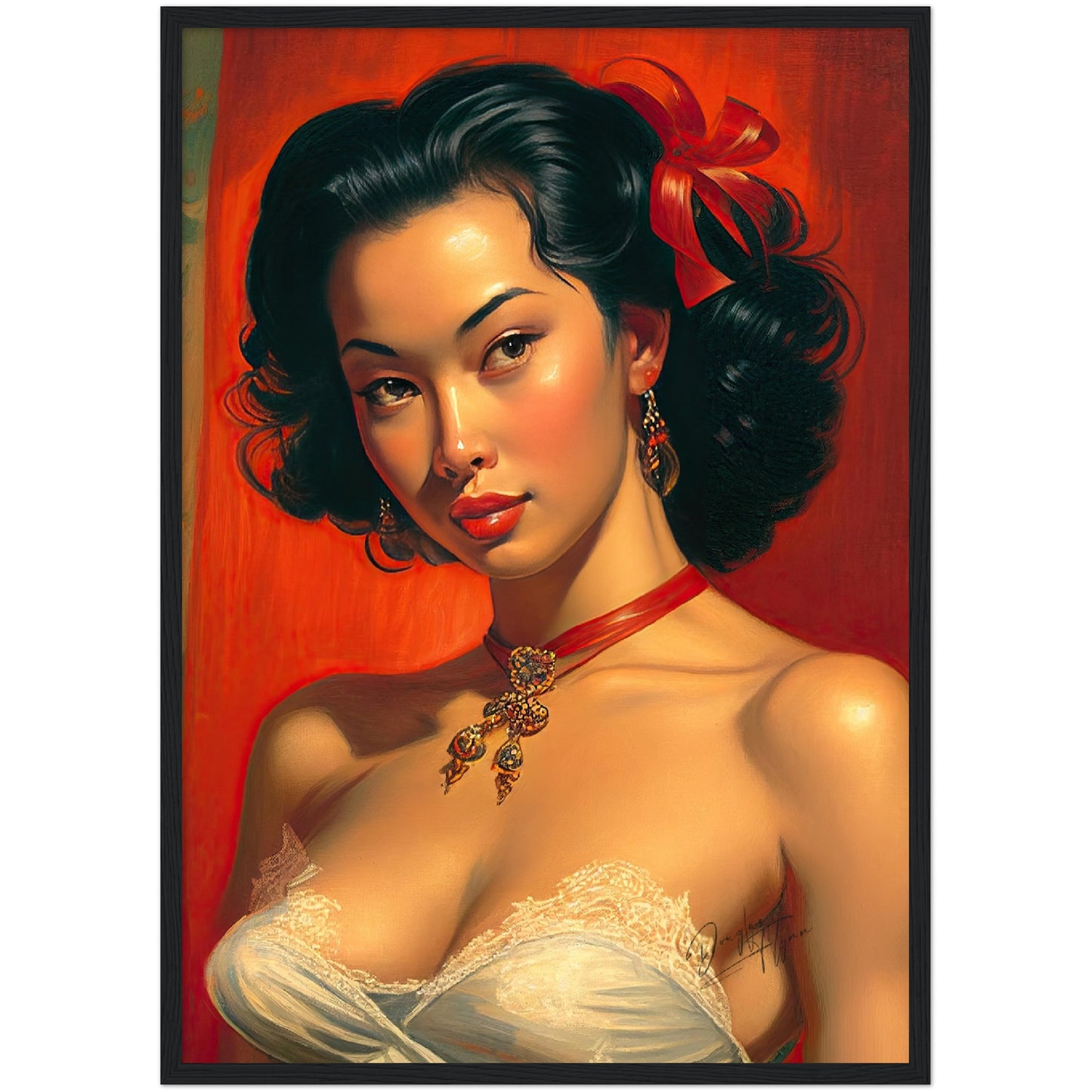 »Diamond Dreamer« retro poster