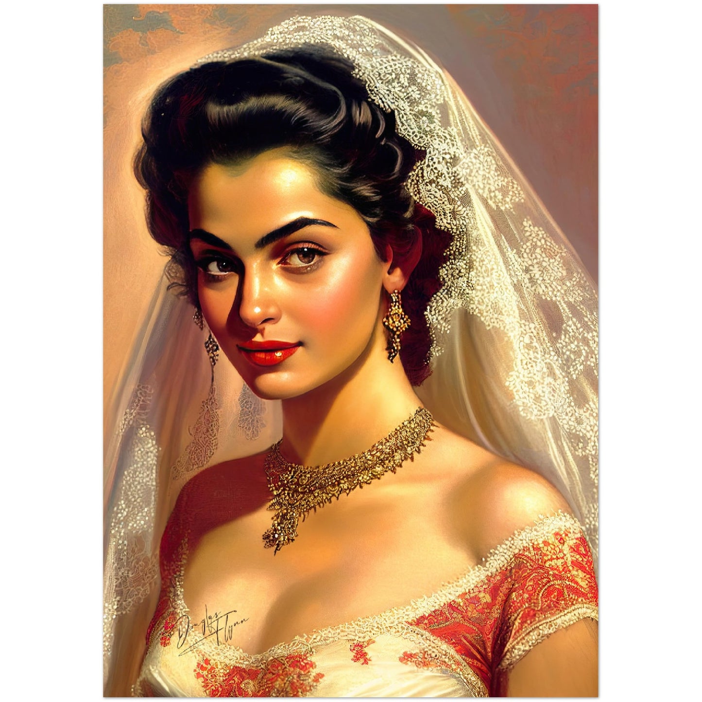 »Wedding Joy« retro poster