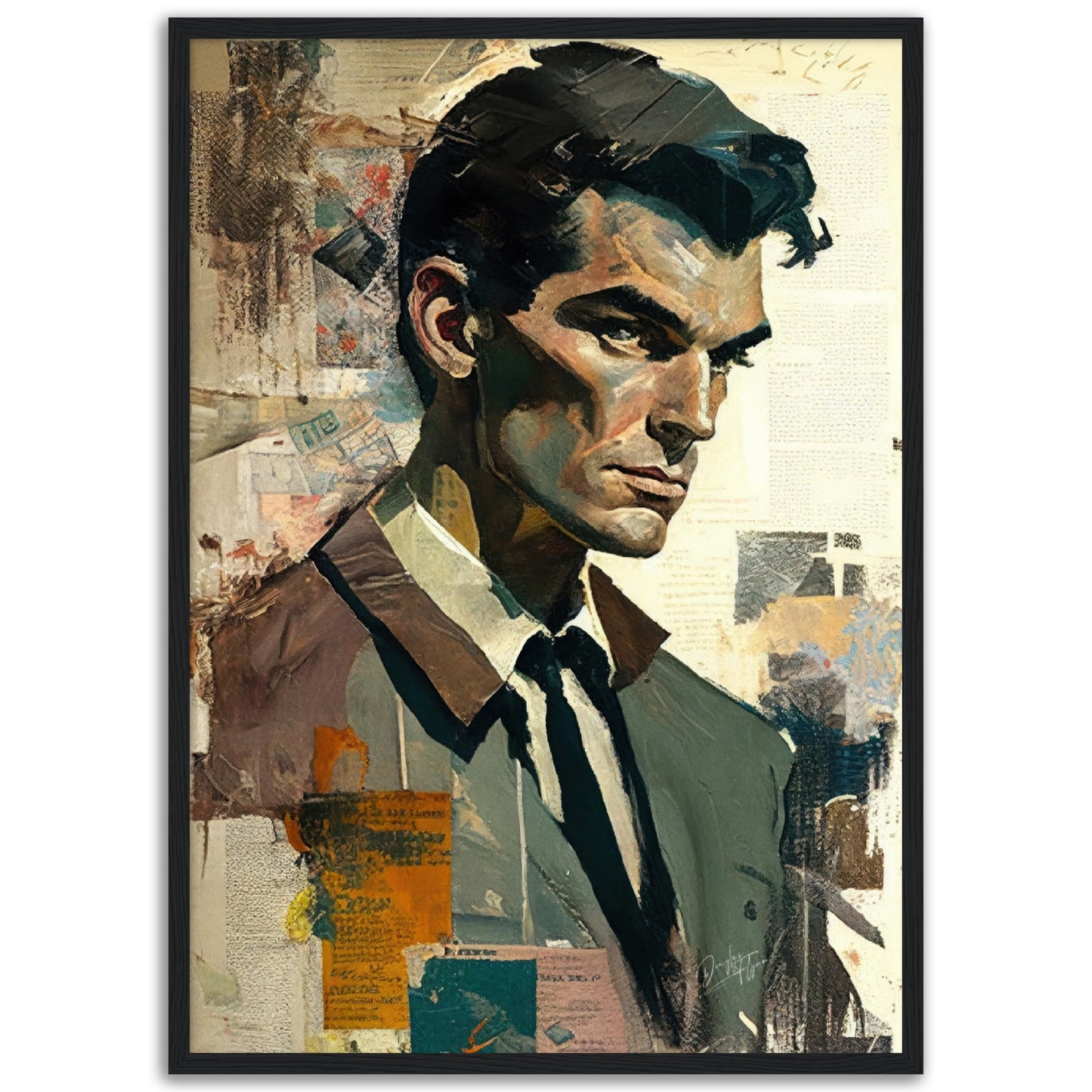 »Symphony« retroposter
