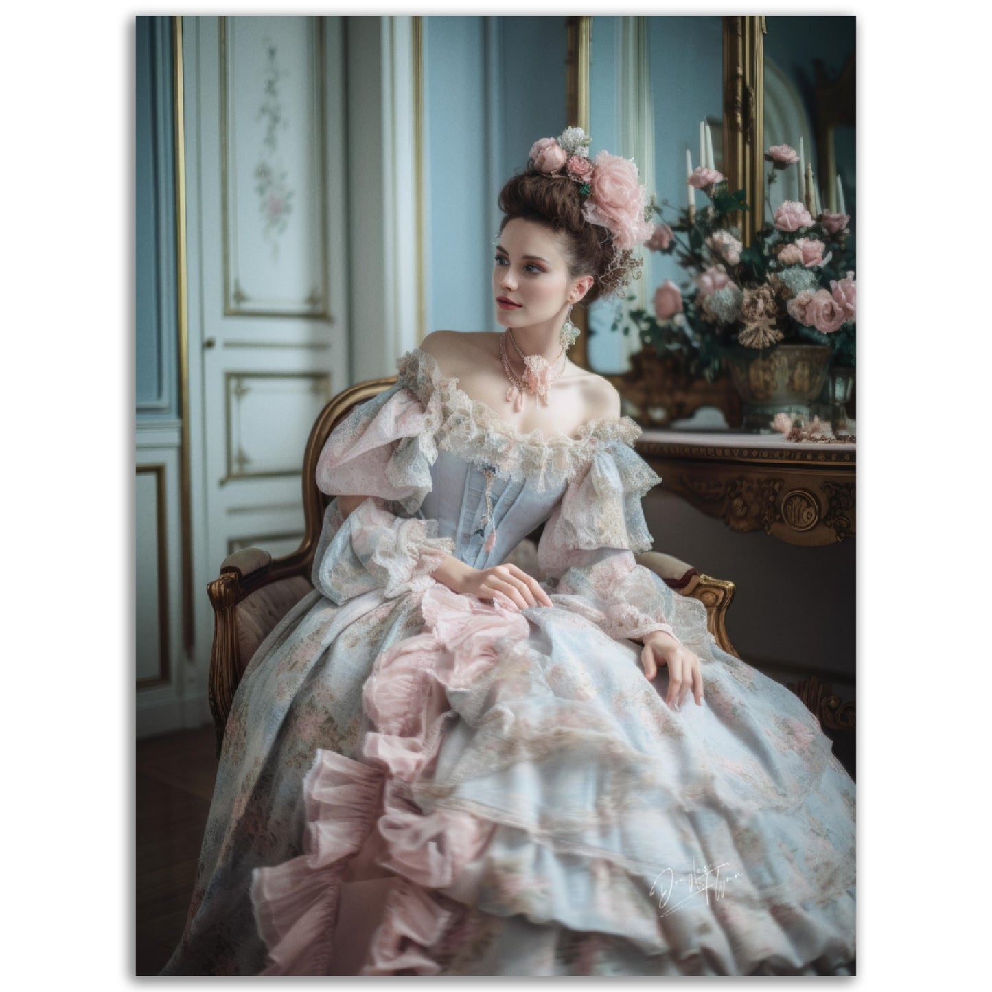 »Dreamy Rococo Escapes« poster