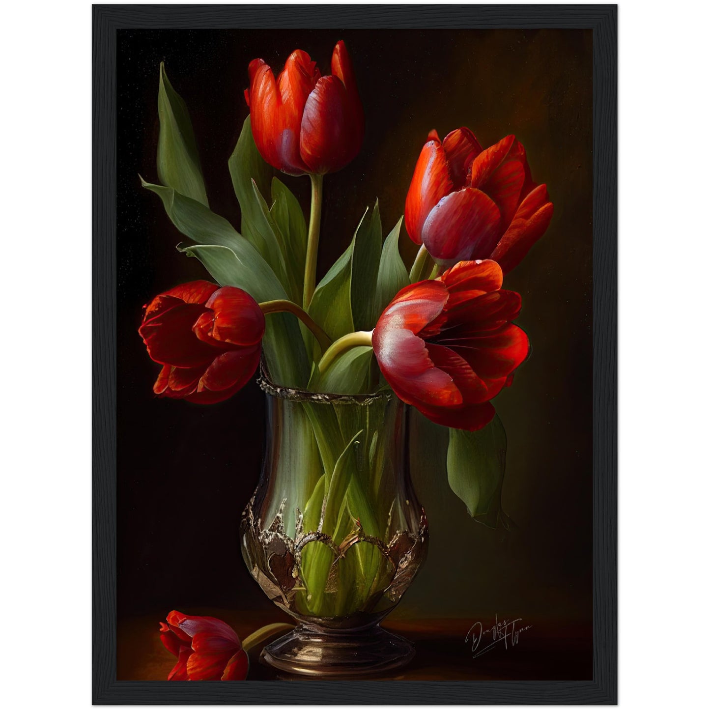 »Graceful Arrangement« retro poster