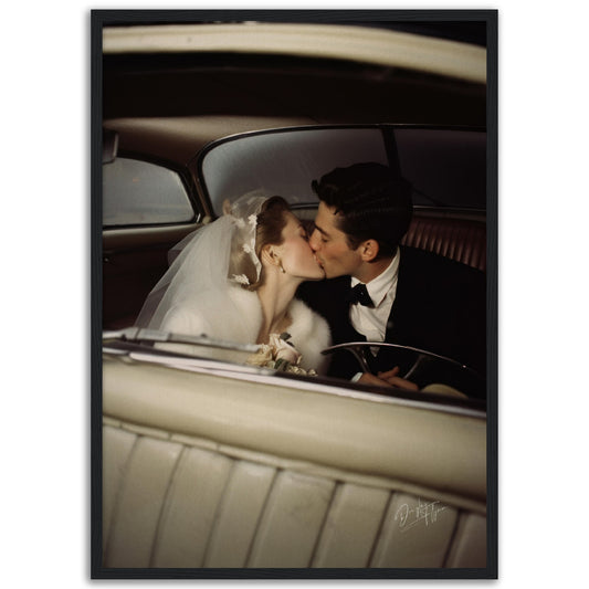 »Kissed by Forever« retroposter