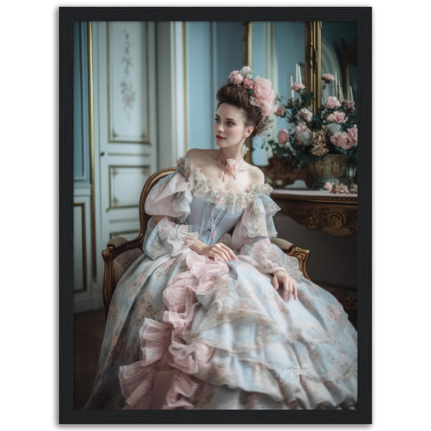 »Dreamy Rococo Escapes« poster