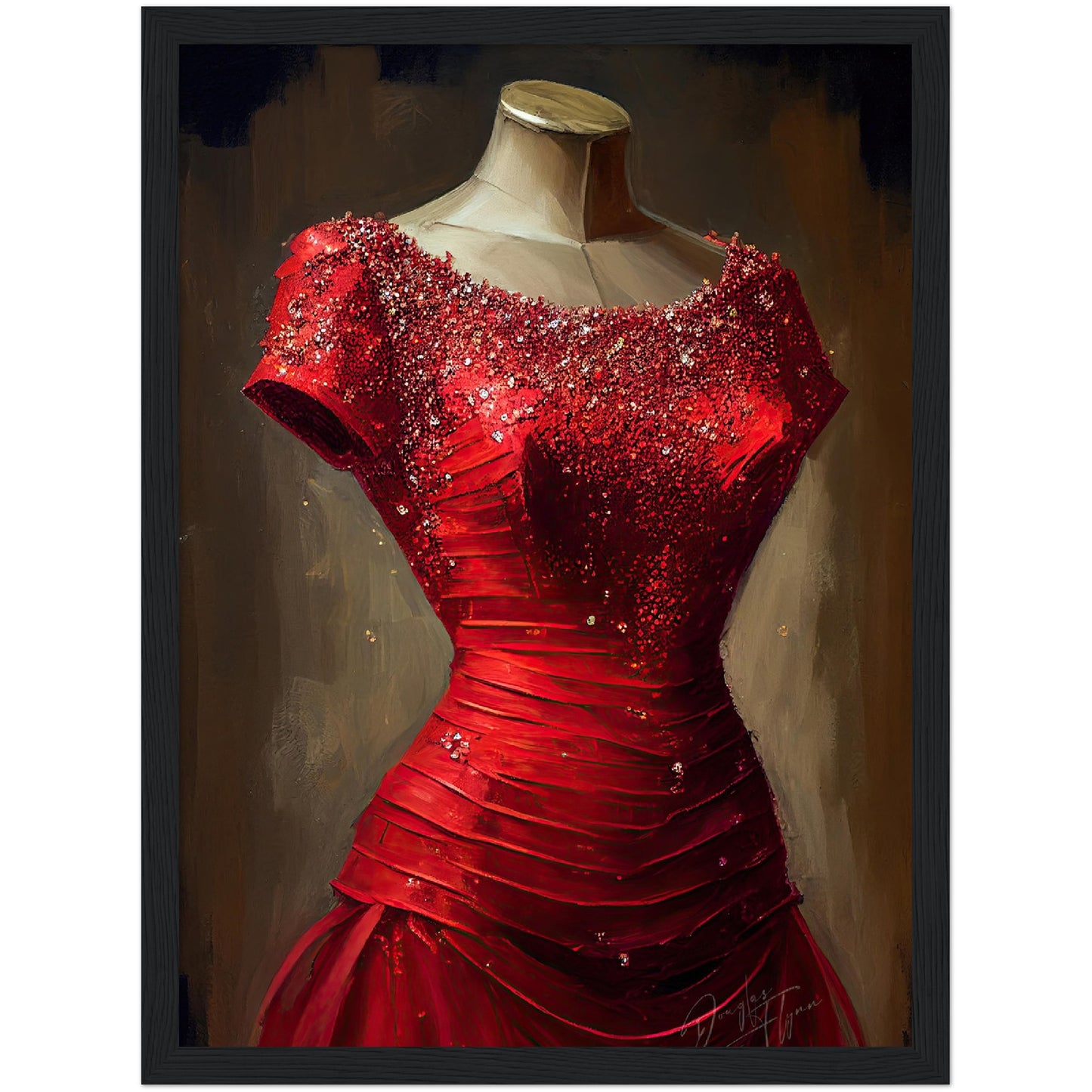 »Shimmering Scarlet Sirene«