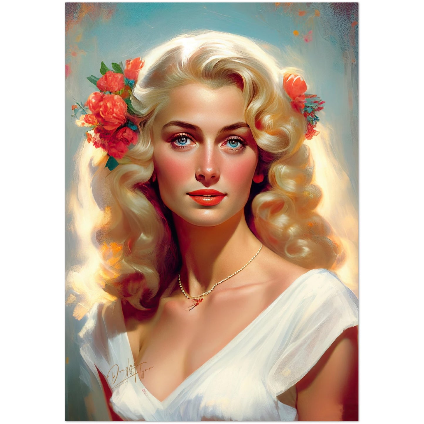 »Bridal Dream Day« retro poster
