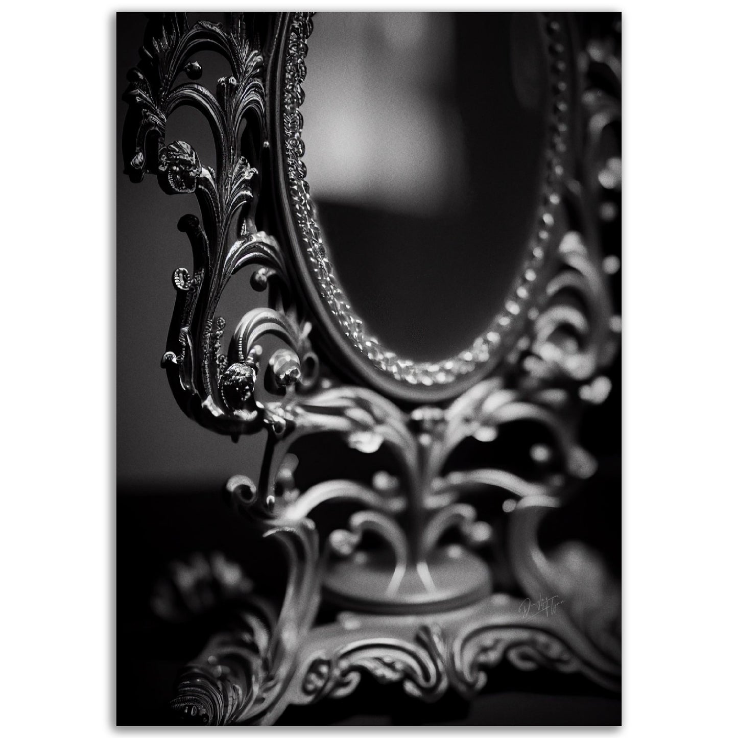 »Silence Mirror in Grey« poster