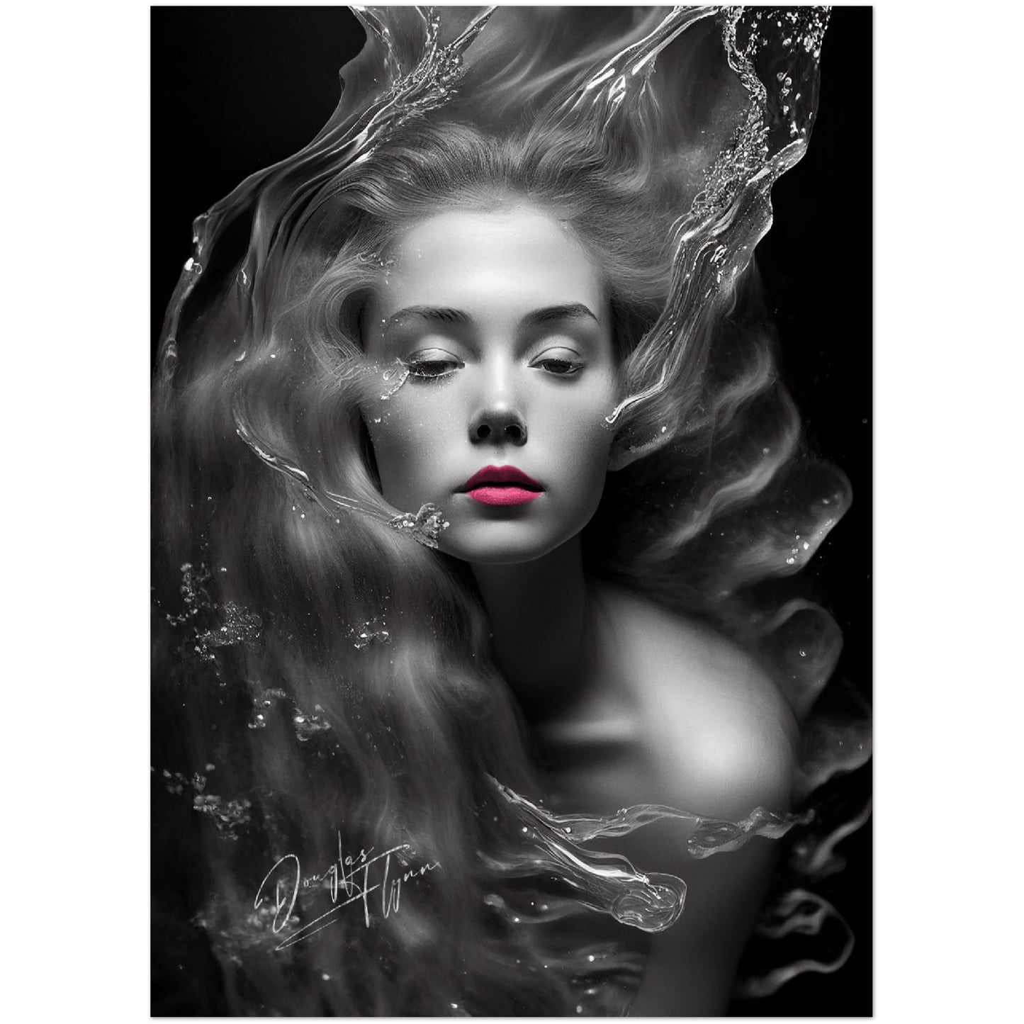 »Ocean Photoshoot« retro poster