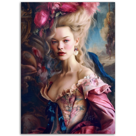 »Mythical Creatures in Rococo Realms« poster