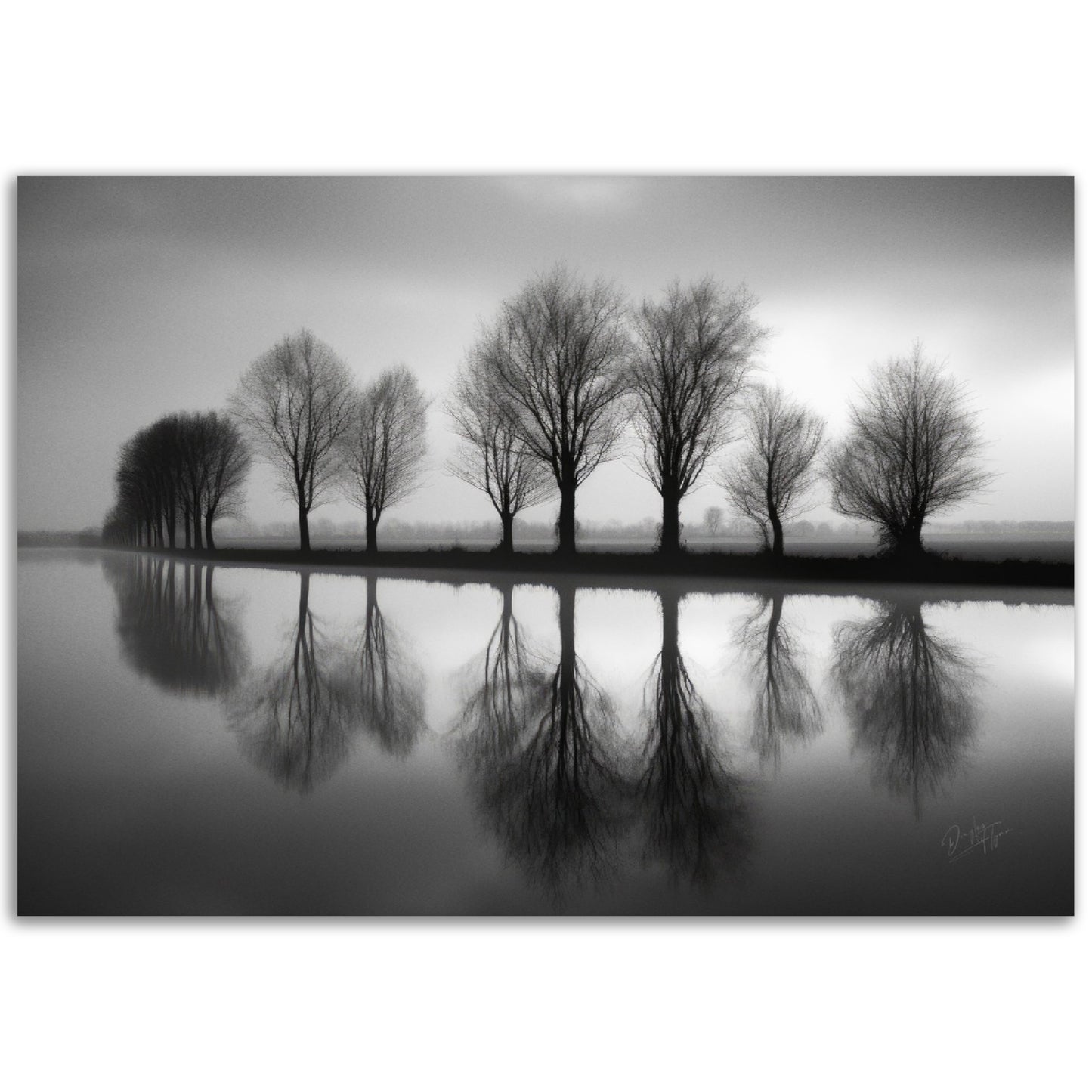 »Whispering Shadows« landskapsposter