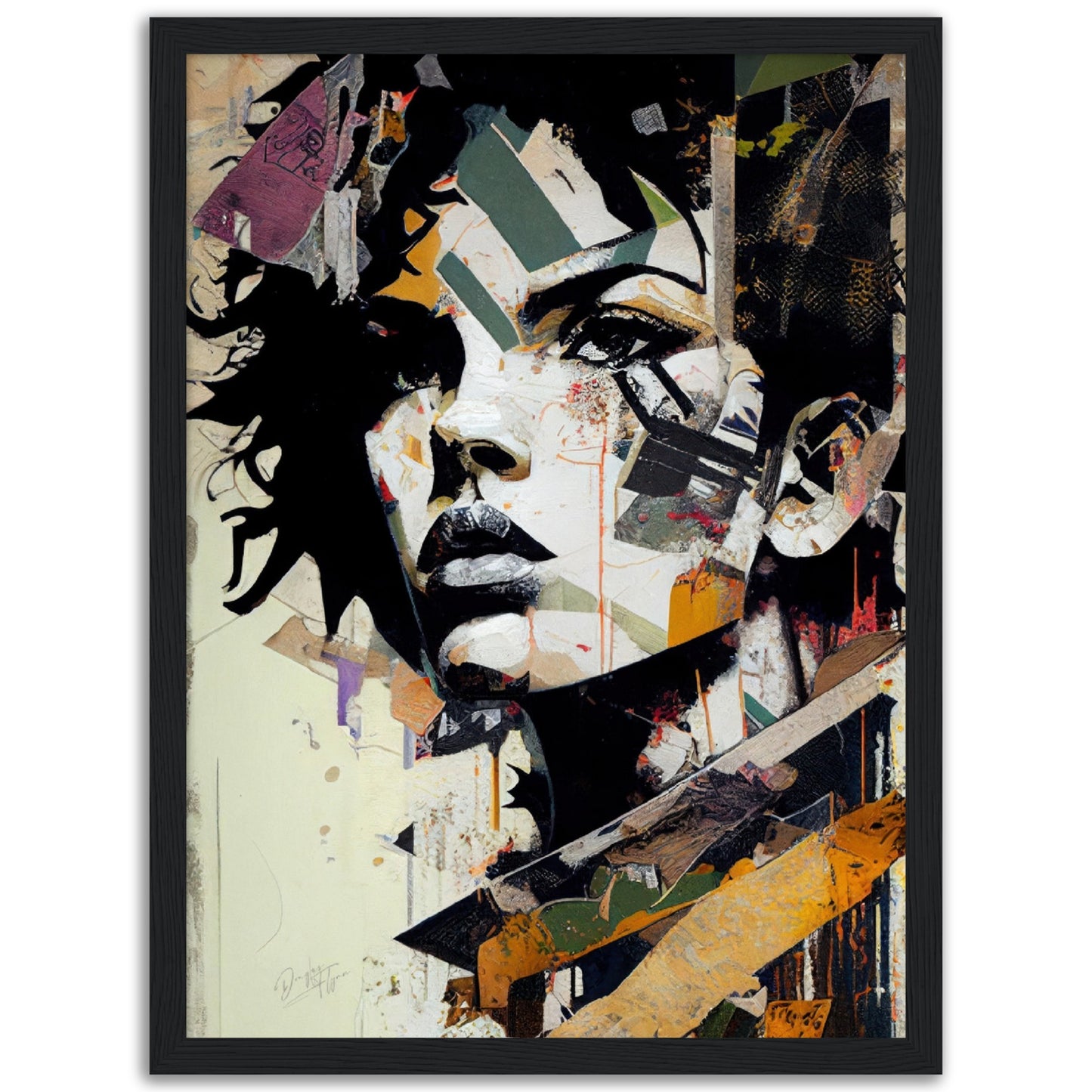 »Patchwork« retroposter