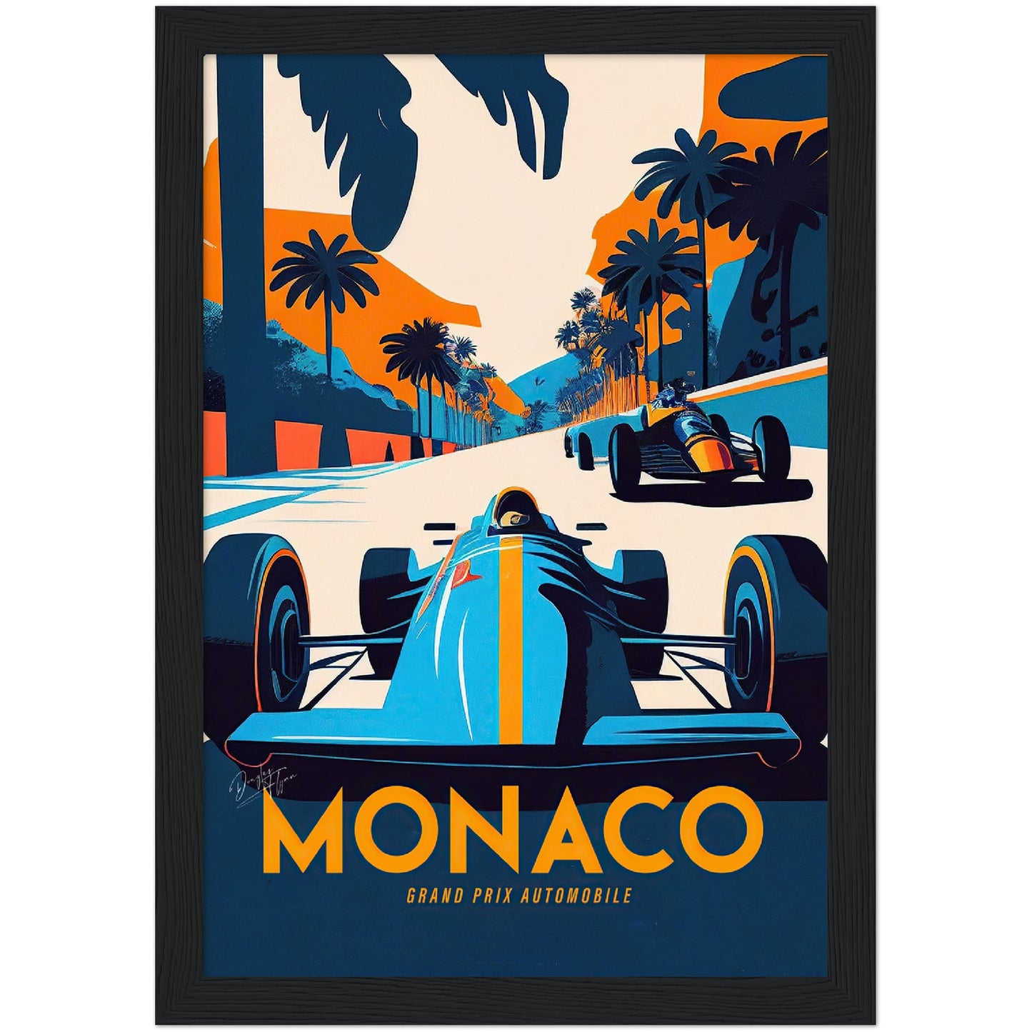 »Nostalgic Nürburgring« retro poster