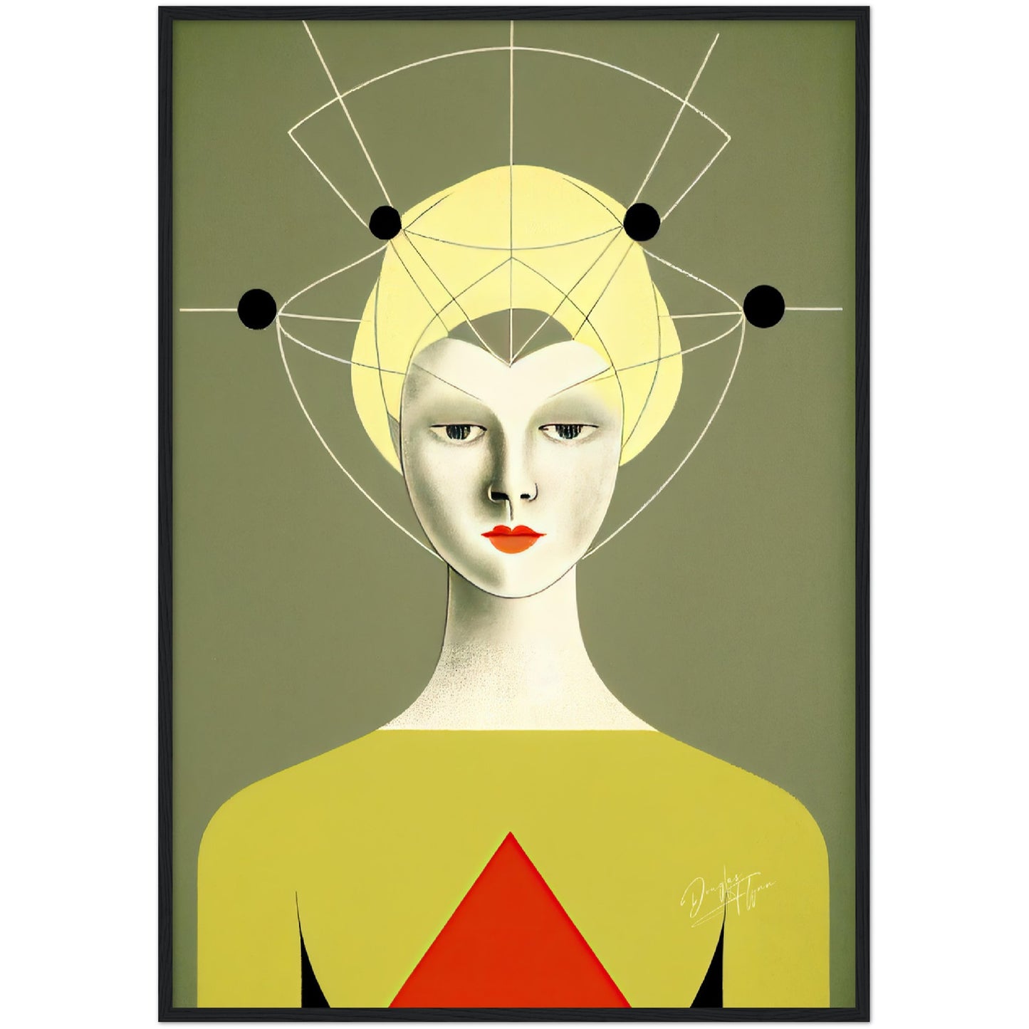 »Lifts Me Up« retro poster
