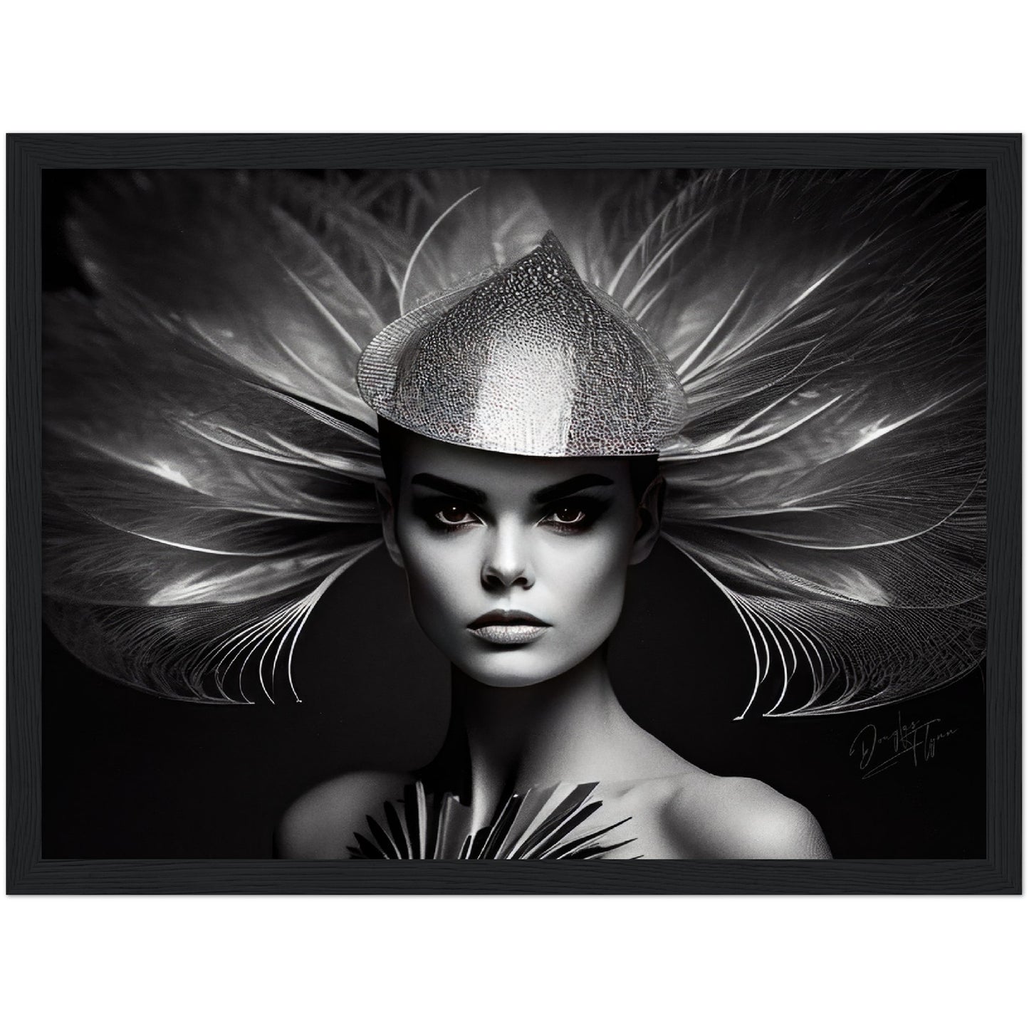 »Striking Sophistication« retro poster