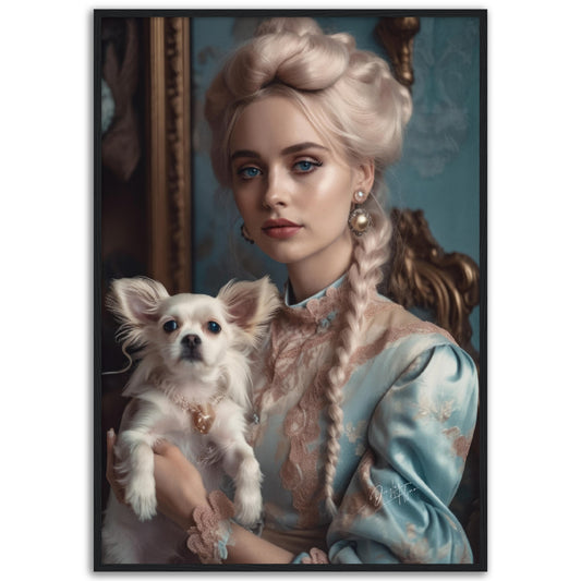 »Elegant Rococo Flair« poster