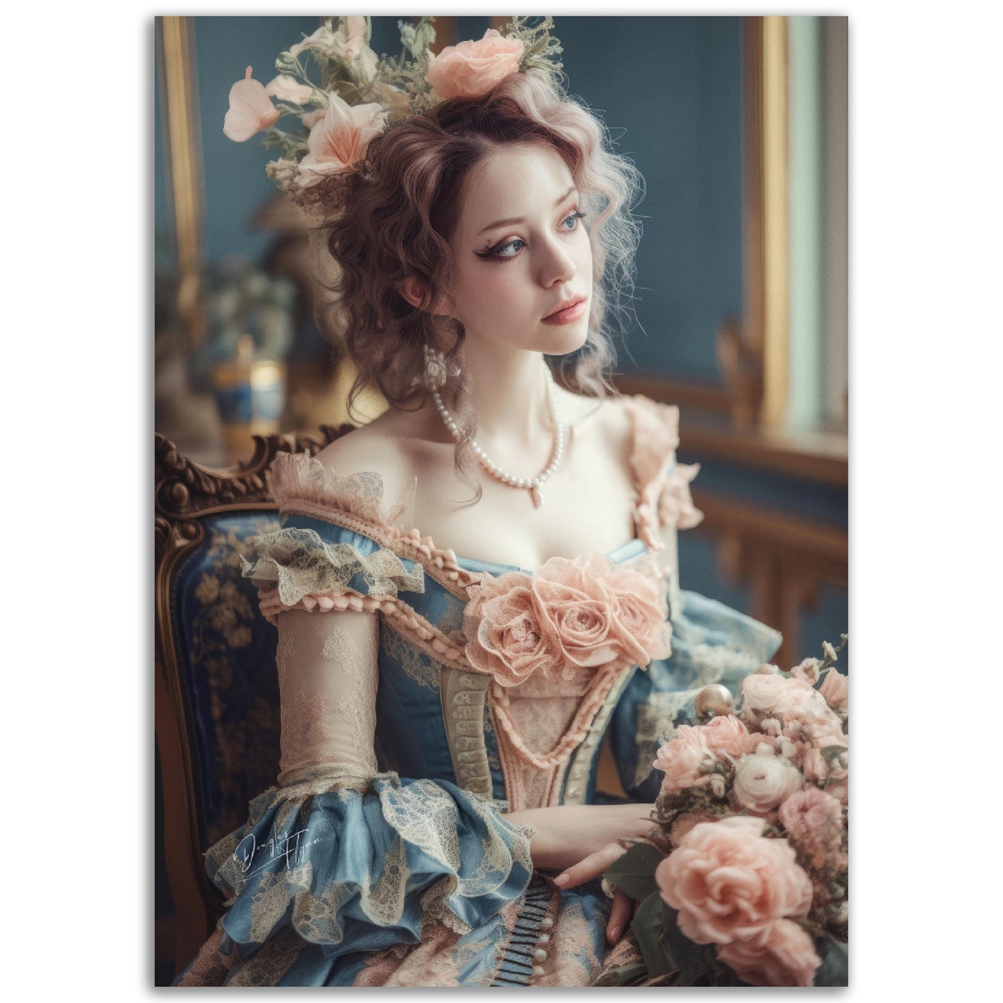 »Delightful Rococo Reveries« poster